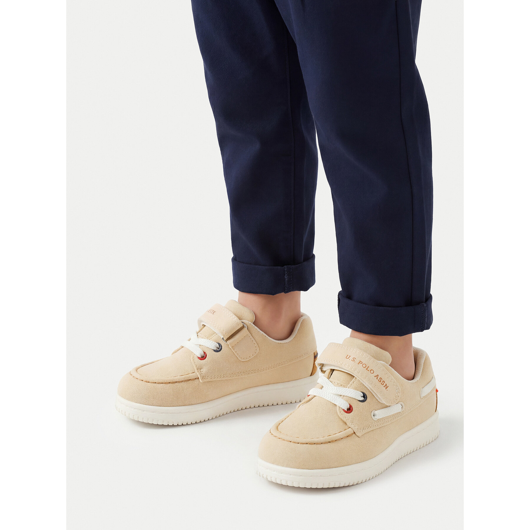 Nizki čevlji U.S. Polo Assn. EO-MICHAL001K/6CY1 Bež