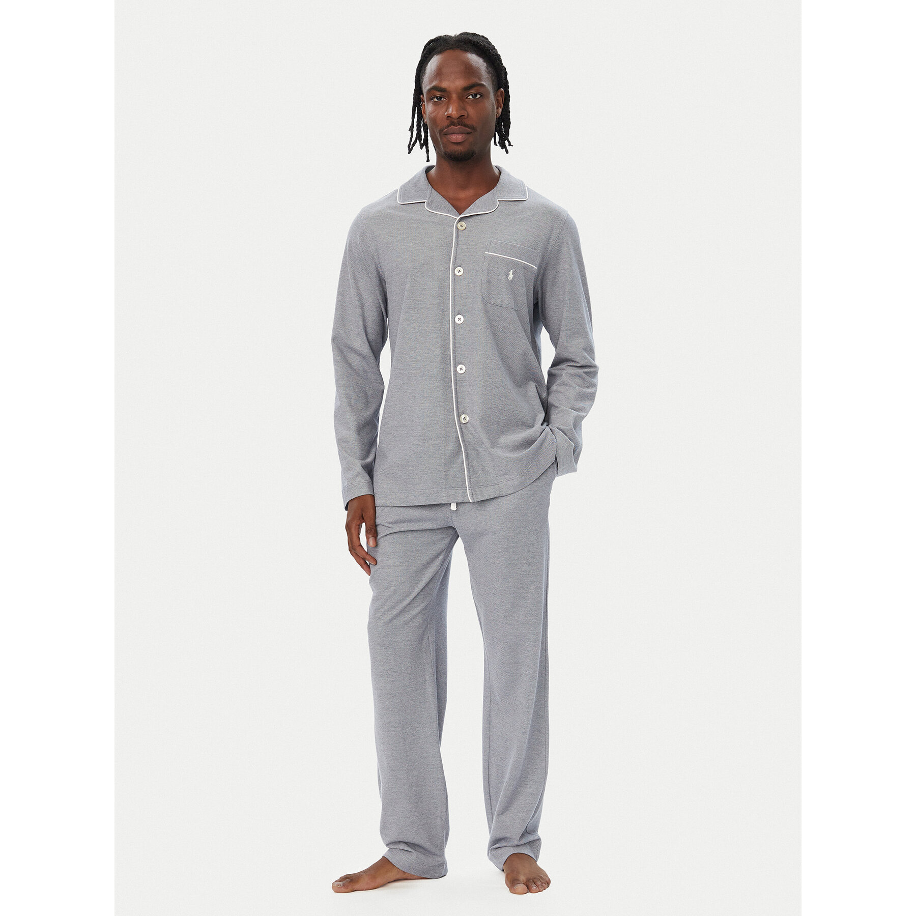 POLO RALPH LAUREN Pyjama bleu marine | XXL