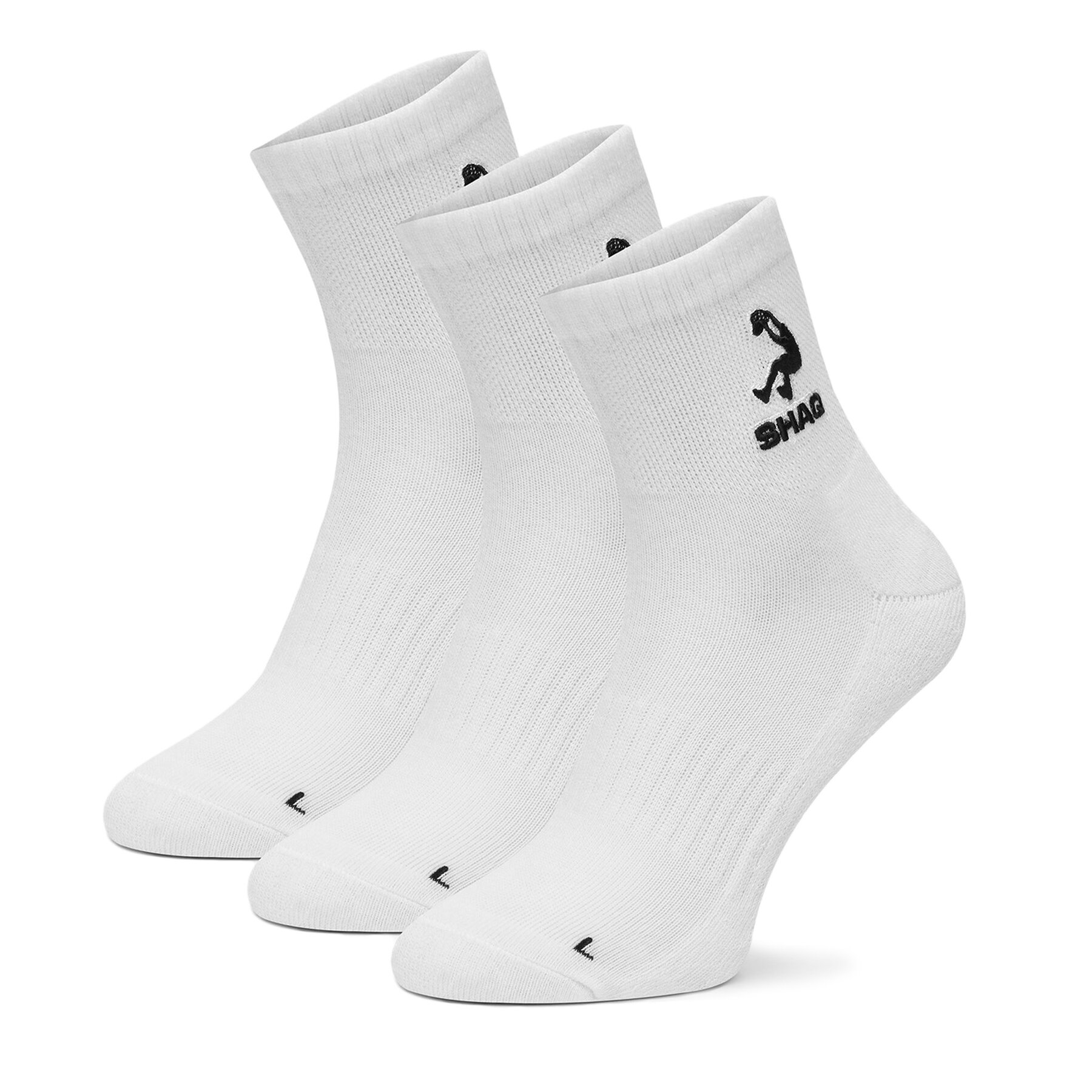 Къси чорапи Shaq AS_SHQ_H_001Z_SS25 (3-PACK) Бял
