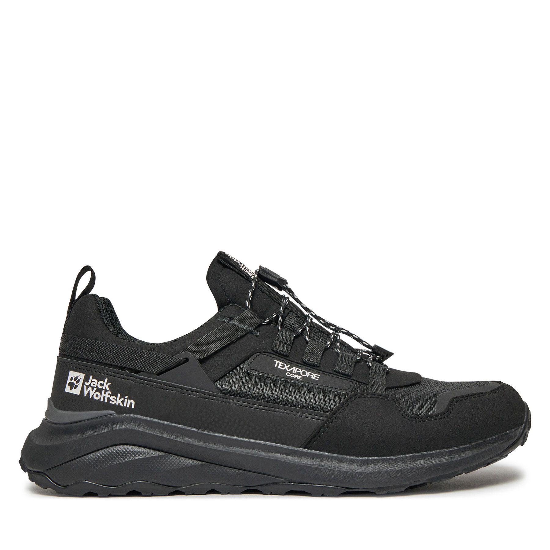 Chaussures de trekking Jack Wolfskin Dromoventure Athletic Texapore Low M A63297 Noir