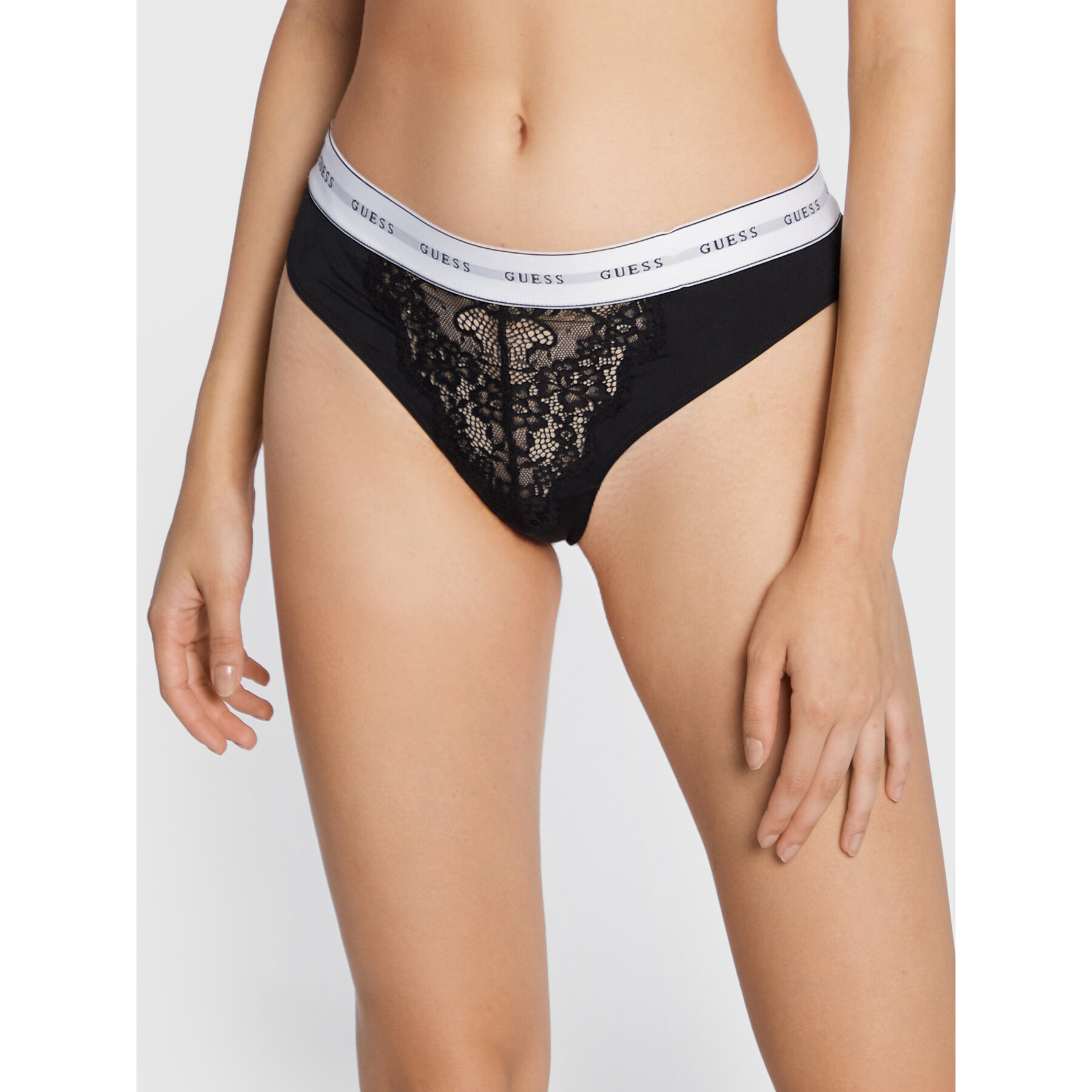 Guess Στρίνγκ Belle O2BE00 KBBT0 Μαύρο