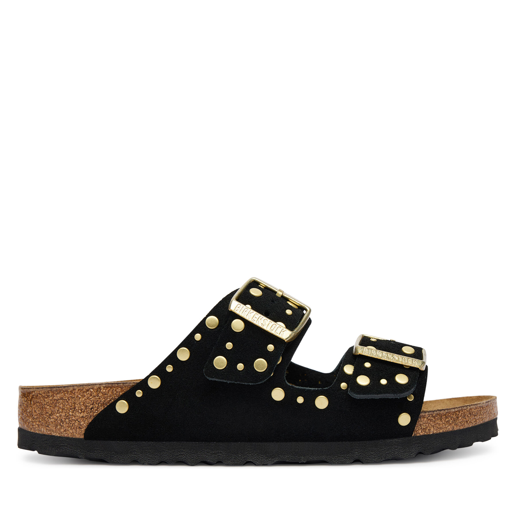 Şlapi Birkenstock Arizona Rivet 1030348 Negru