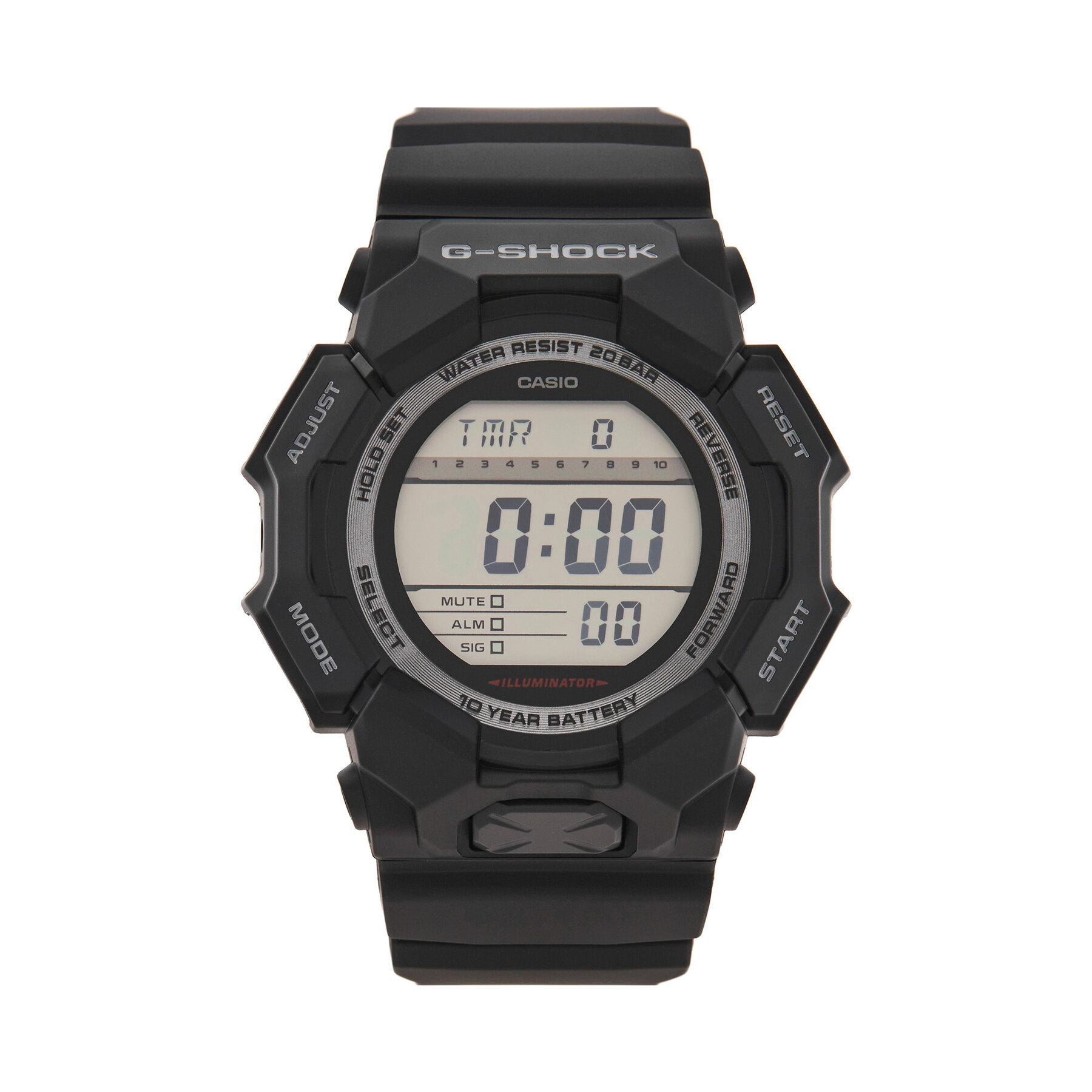 Ročna ura G-Shock GD-010-1ER Črna