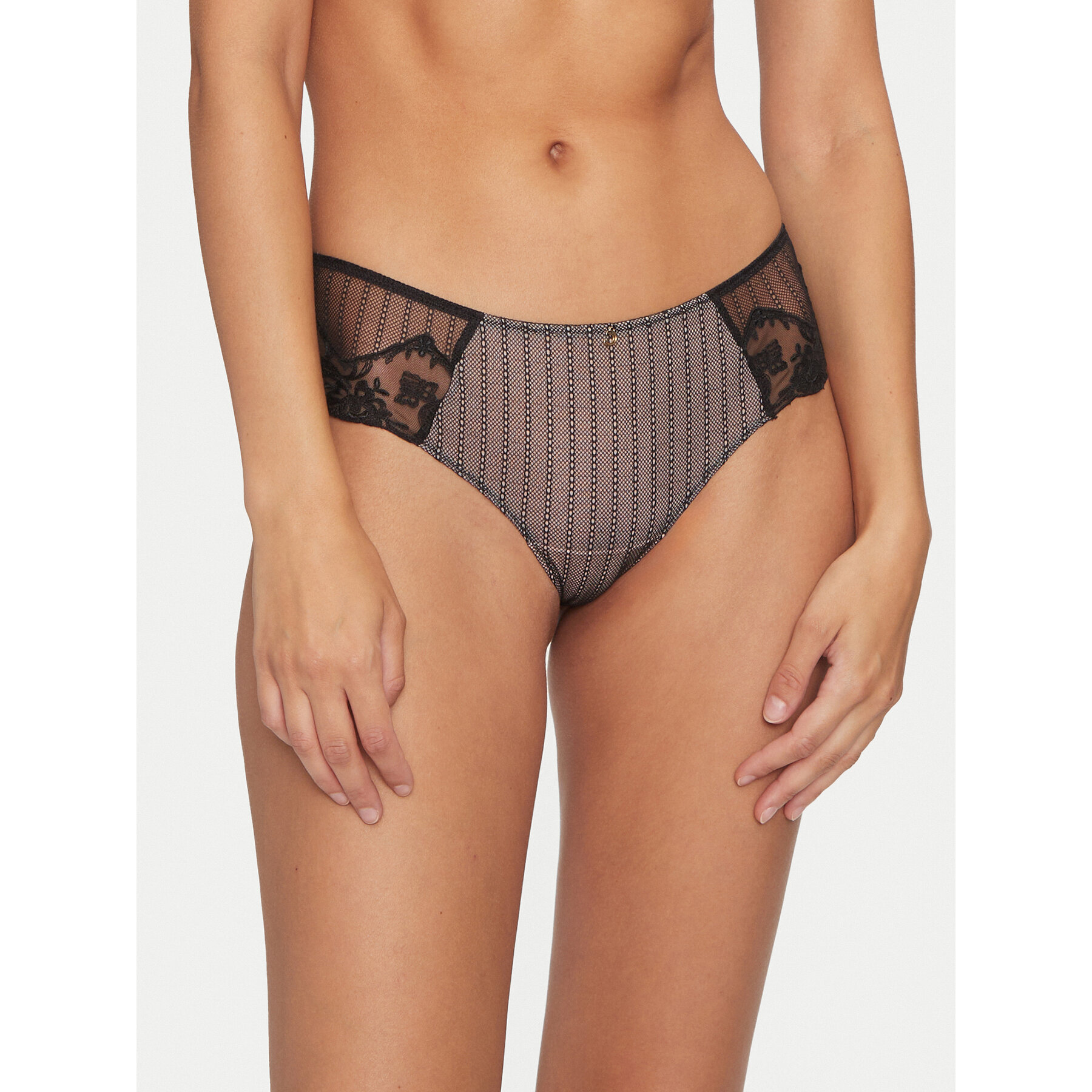 Chantelle Chantelle Μποξεράκι Cabaret Sauvage C13YB0 Μαύρο