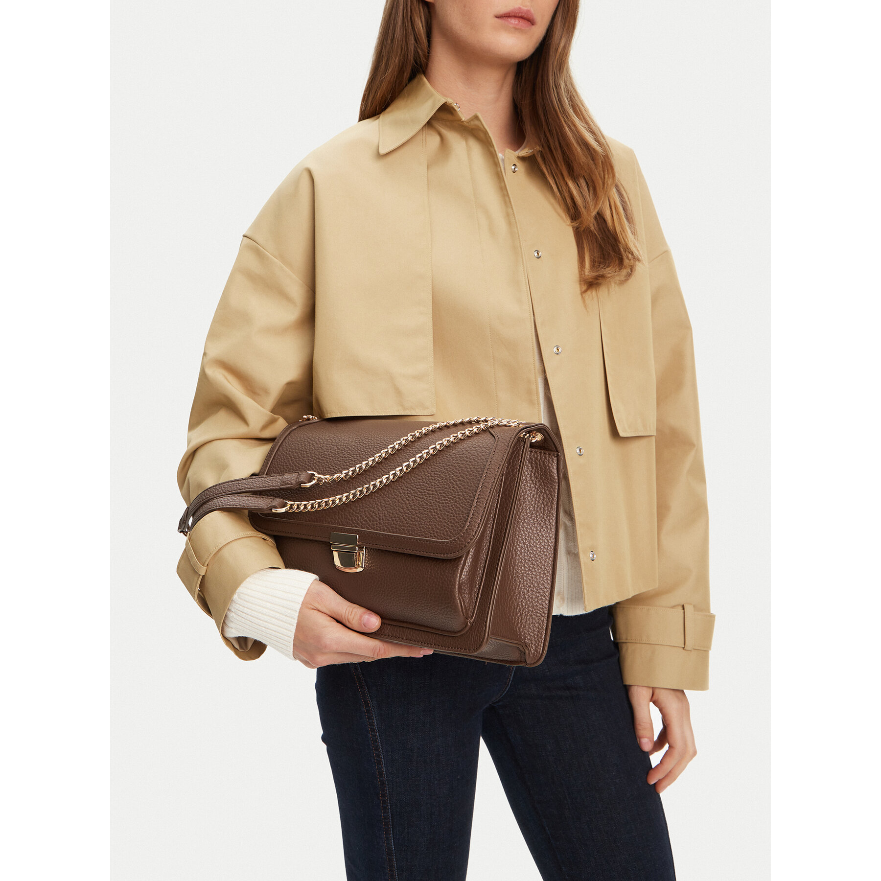 Дамска чанта JENNY C-JEN-L-010-08 Кафяв