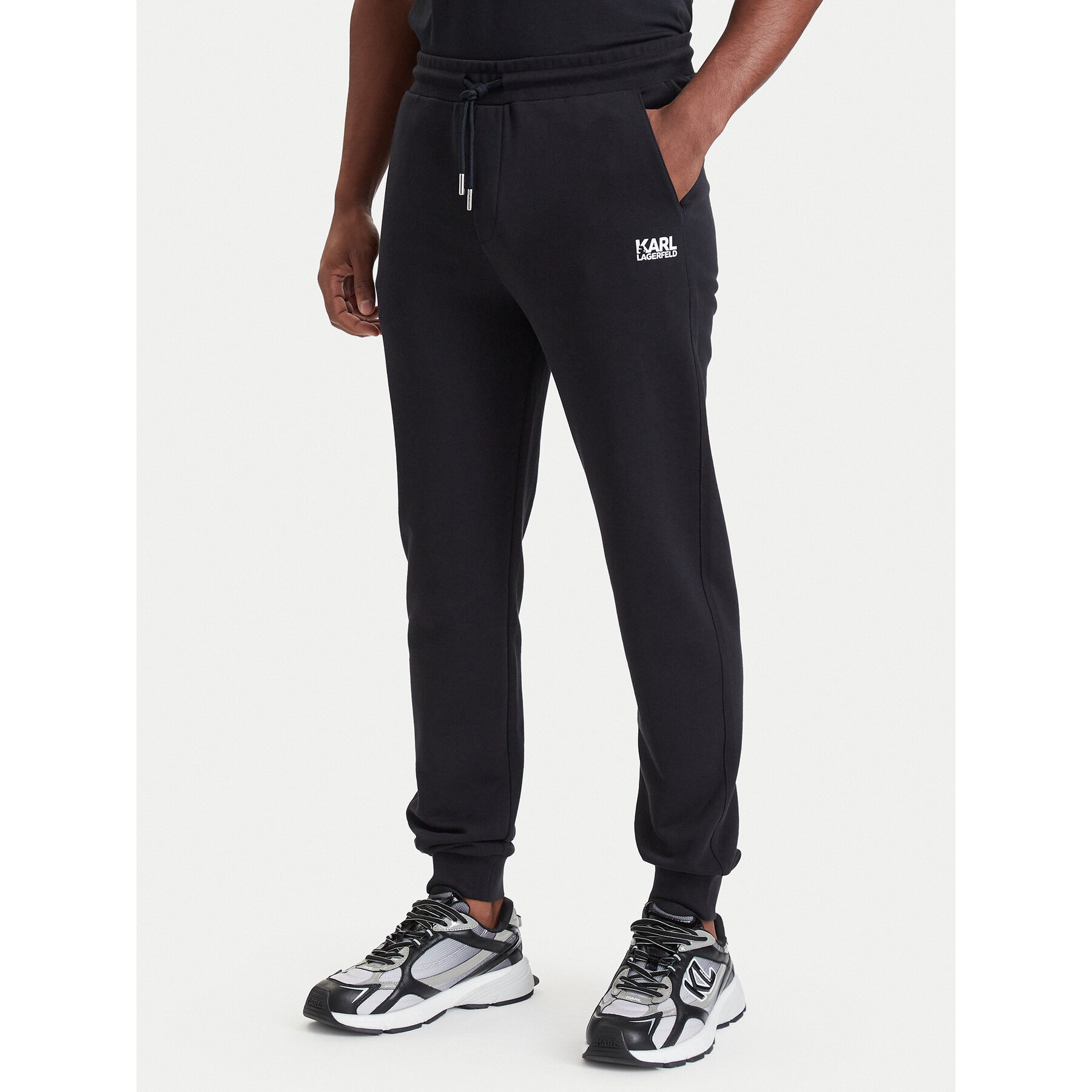 KARL LAGERFELD Jogginghose 705782 564917 Dunkelblau Regular Fit