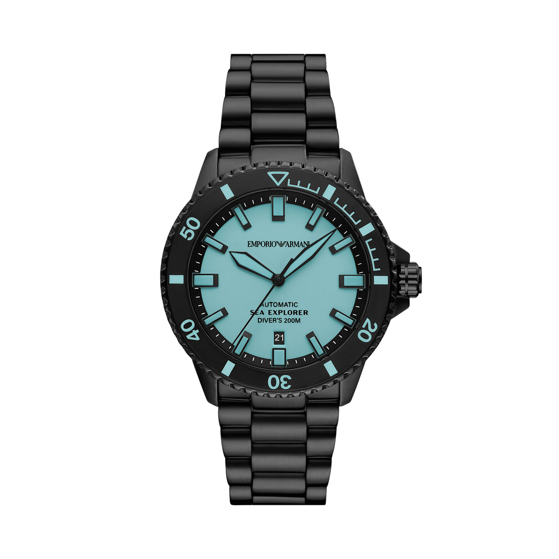 Sat Emporio Armani Sea Explorer AR60084 Crna