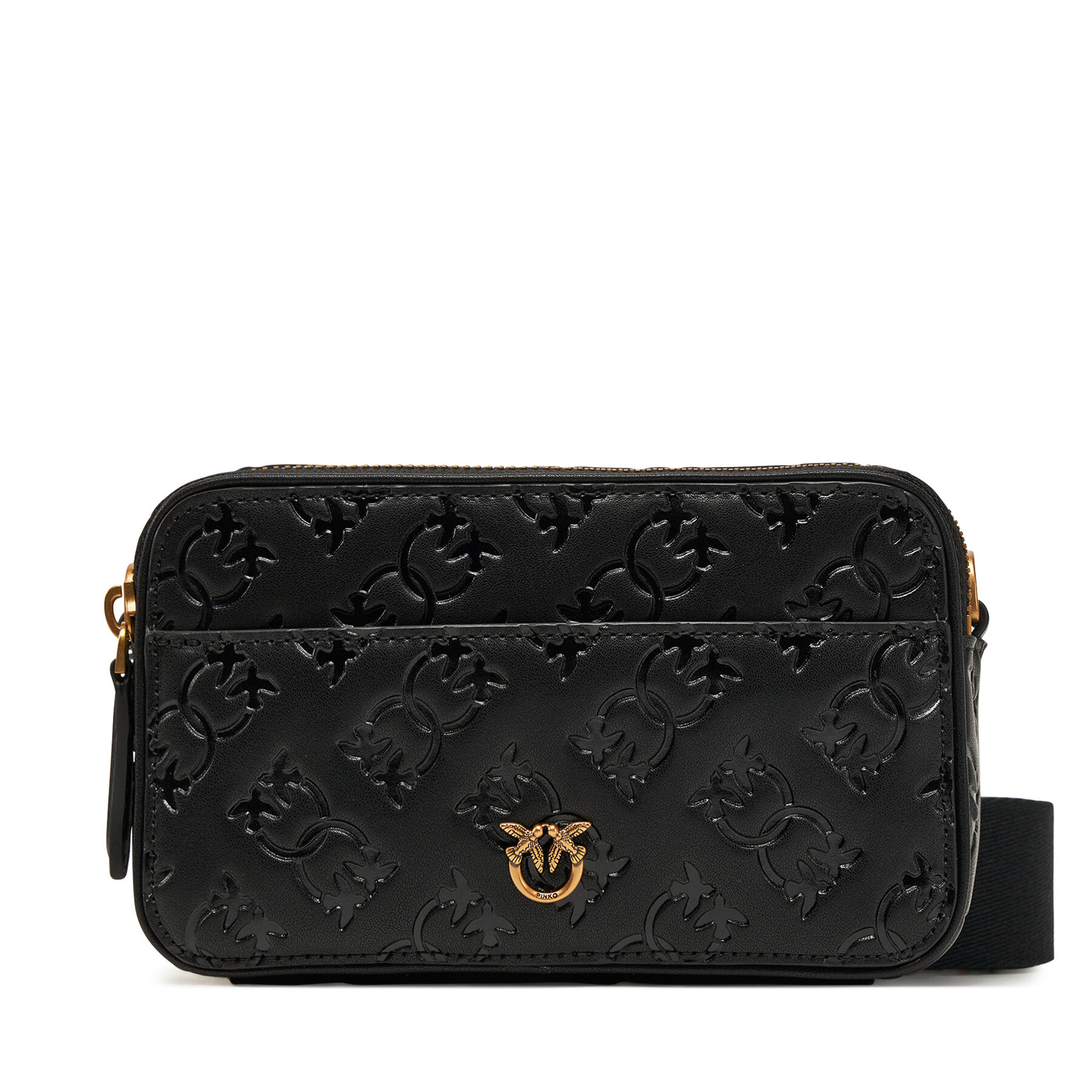 Kabelka PINKO Camera Bag Mini PE 25 PLTT 104292 A1YB Čierna