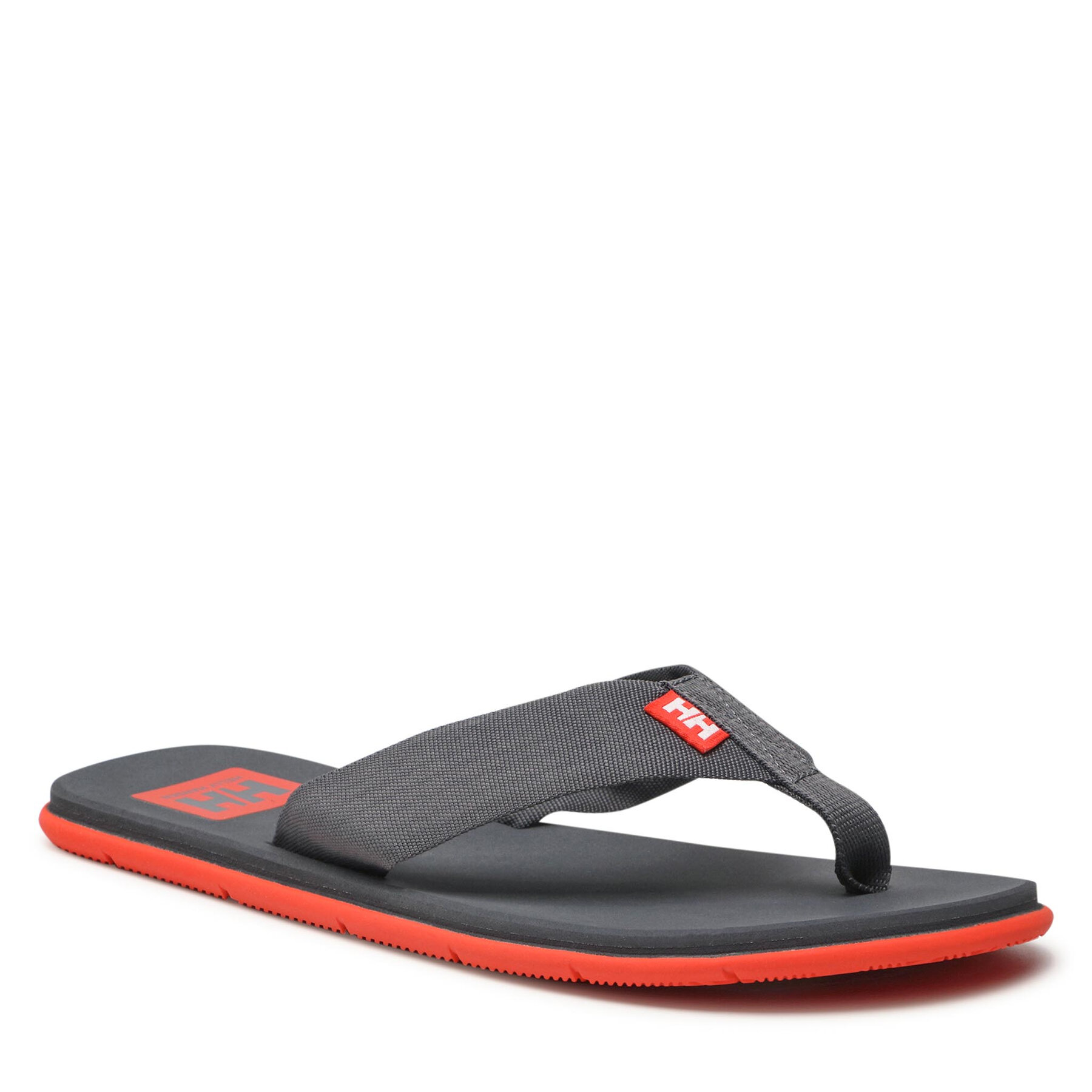 Flip flop Helly Hansen Logo Sandal 11600_980 Ebony/Cherry Tomato 11600_980 imagine noua