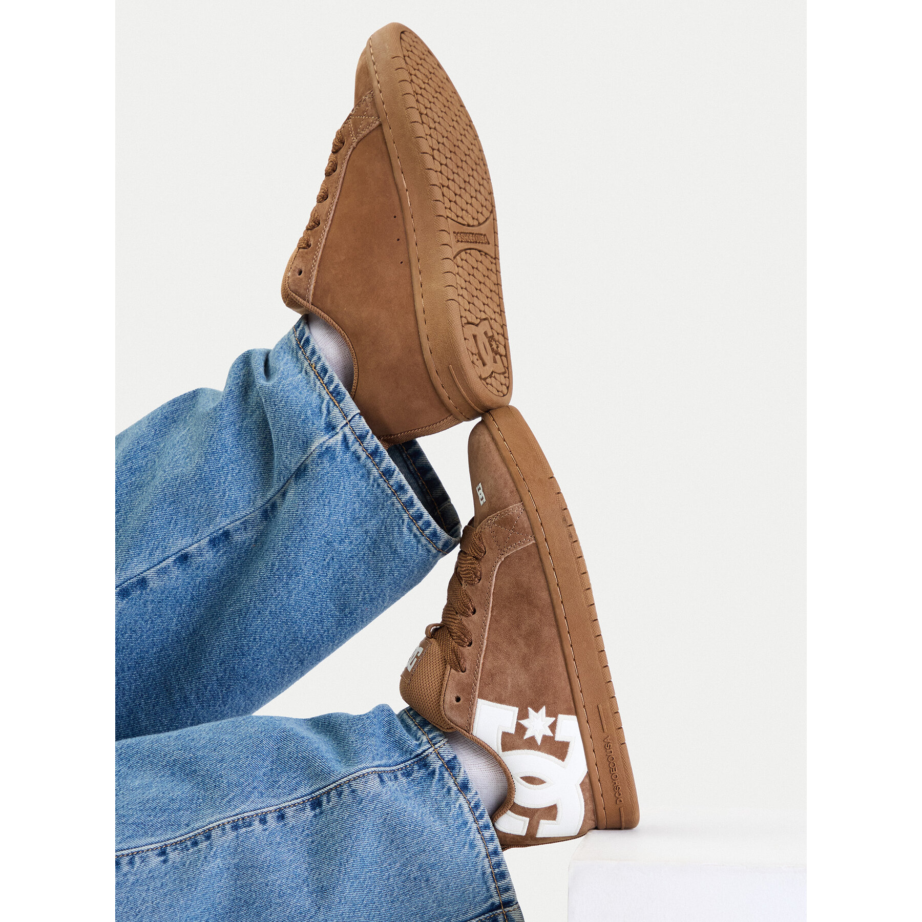 Sneakersy DC Shoes CEOWB-V5-10118 Svetlo hnedá
