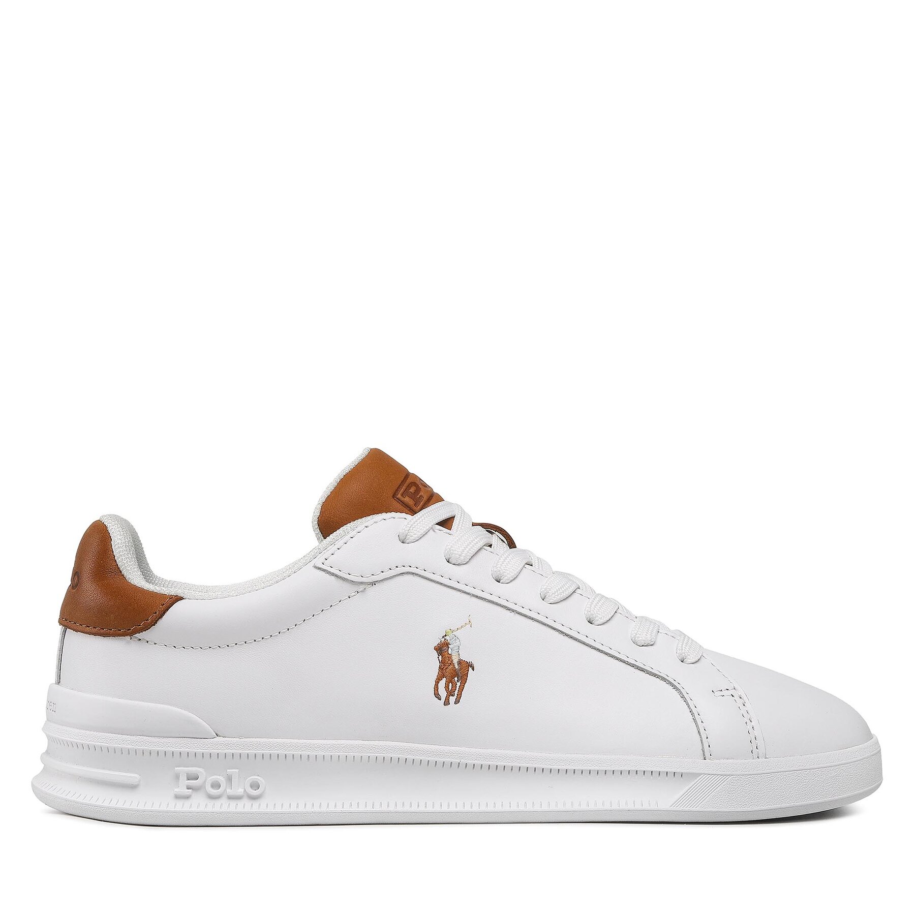 Sneakersy Polo Ralph Lauren Hrt Ct II 09877598001 Biela