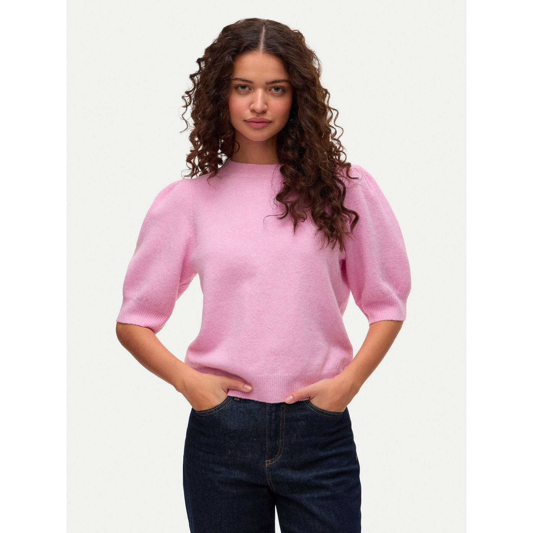 Vero Moda Pullover Doffy 10278313 Rosa Regular Fit