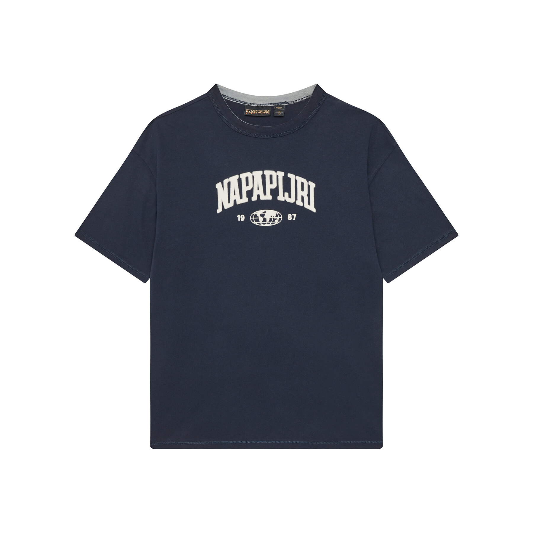 Napapijri T-shirt S-Inot NP0A891F D Blu scuro Regular Fit