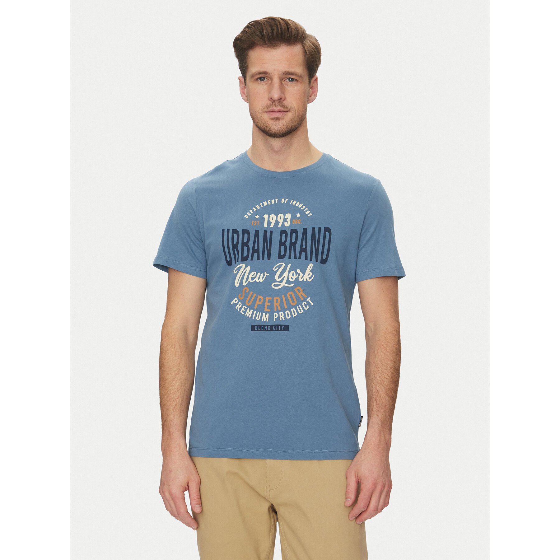 Blend Blend T-Shirt 20717759 Μπλε Regular Fit