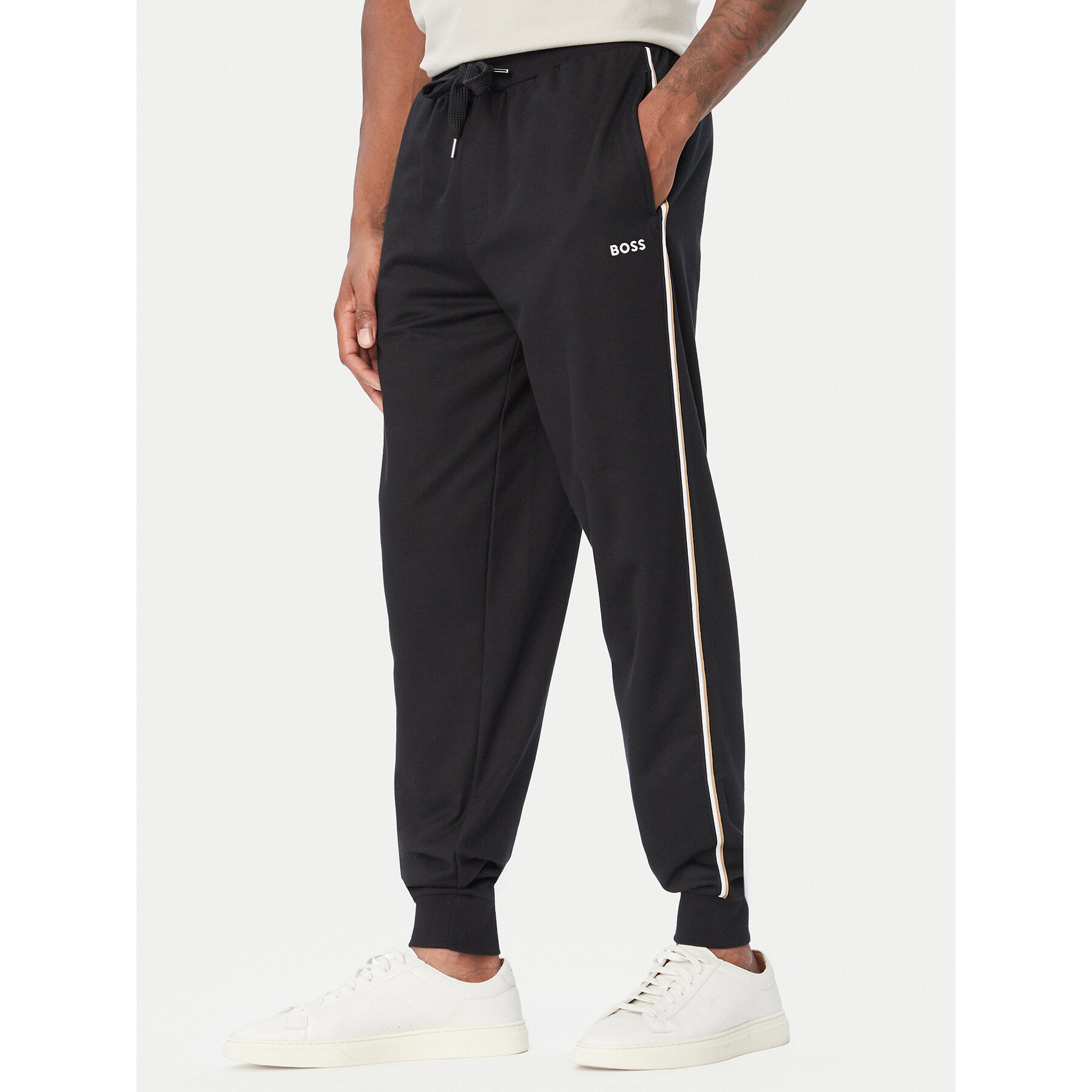 BOSS Jogginghose 50571171 Schwarz Regular Fit