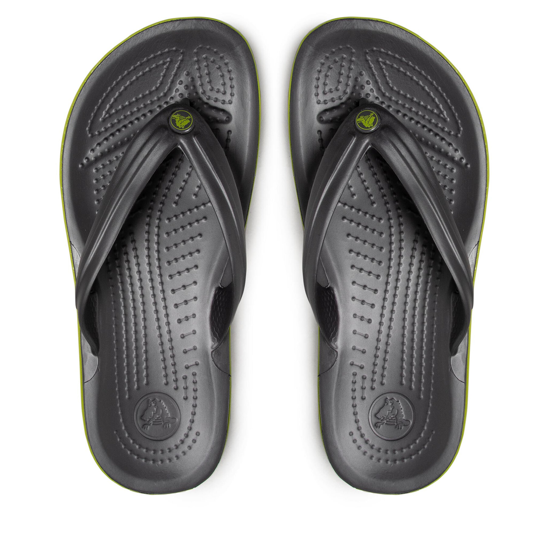 Unisex Žabky Crocs, Rozmer: 36_37, Sivá, Crocband Flip 11033