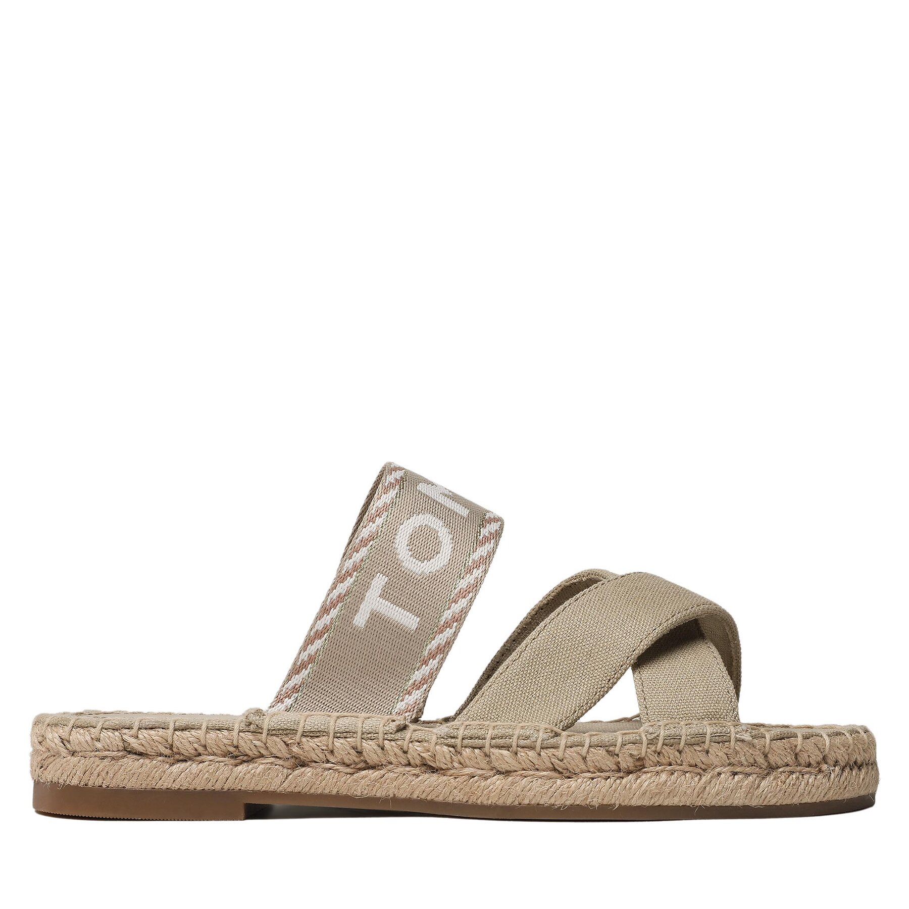 Alpargatas Tommy Hilfiger Seasonal Webbing Sandal FW0FW07181 Beis