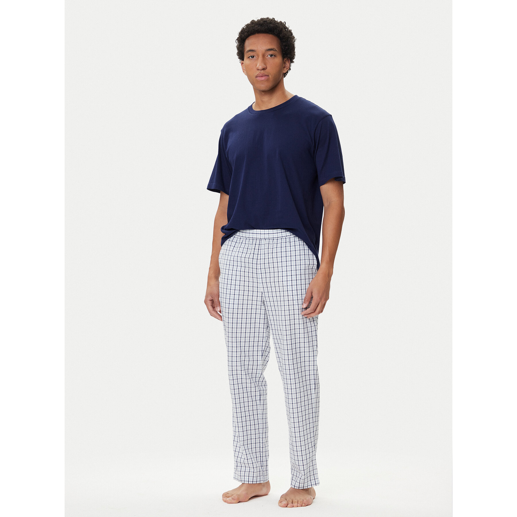 Jack & Jones Pizsama Florence 12282813 Kék Regular Fit