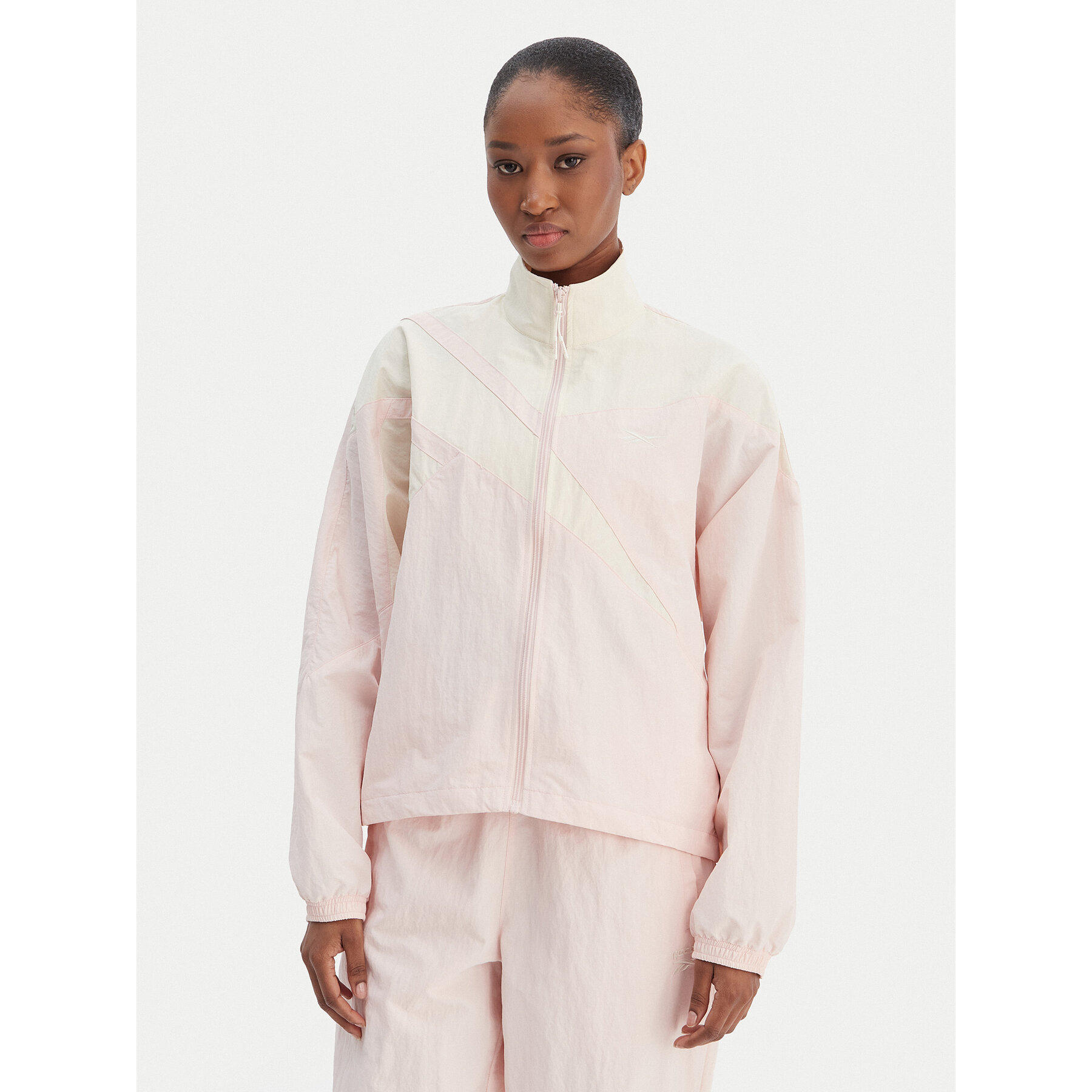 Reebok Sweatshirt Silvia RK25517CCW Rosa Relaxed Fit