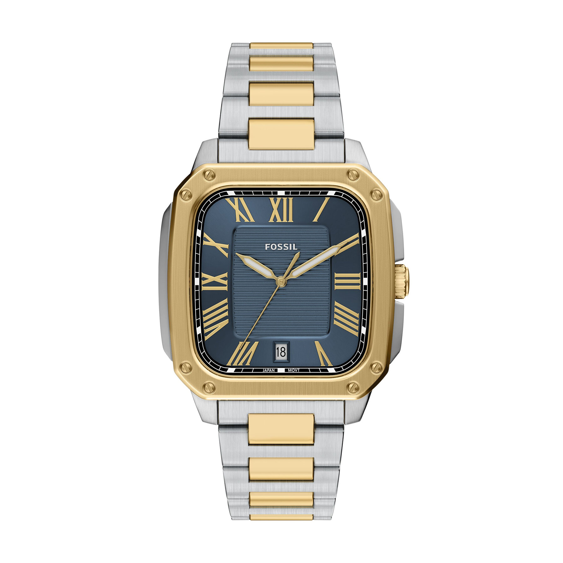 Часовник Fossil Crosby FS6161 Златист