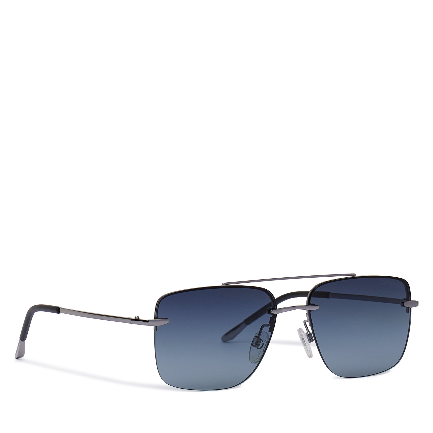 Okulary przeciwsłoneczne Trussardi, Rozmiar 57 Granatowy TSM3025
