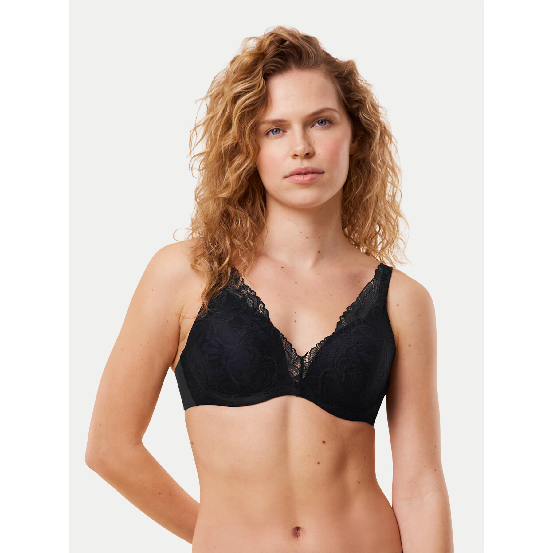 Triumph Reggiseno con ferretto Illusion 10219710 Nero
