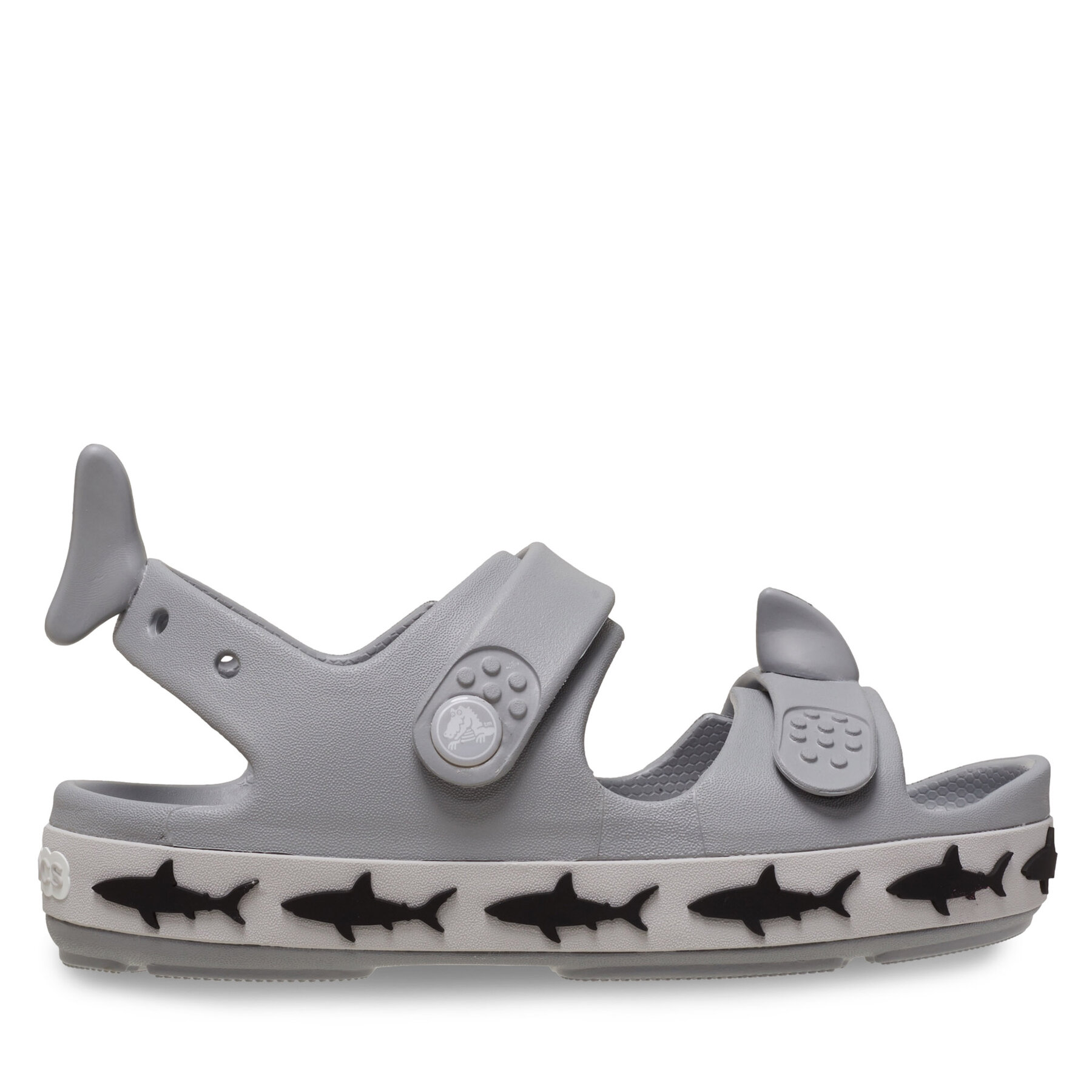 Sandales Crocs Crocband Cruiser Shark Sandal T 210031 Gris