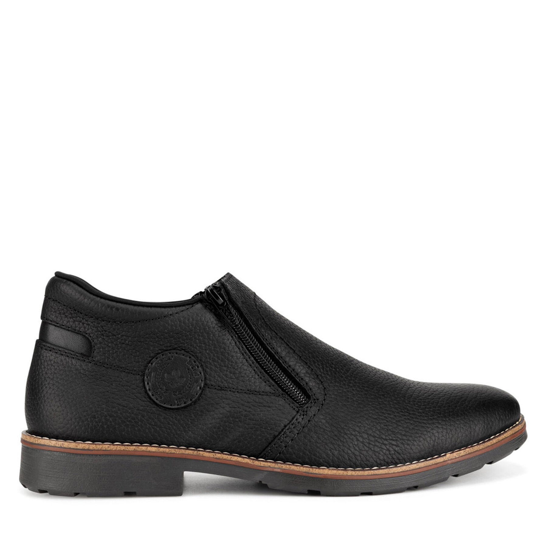 Ghete Rieker 15399-00 Negru