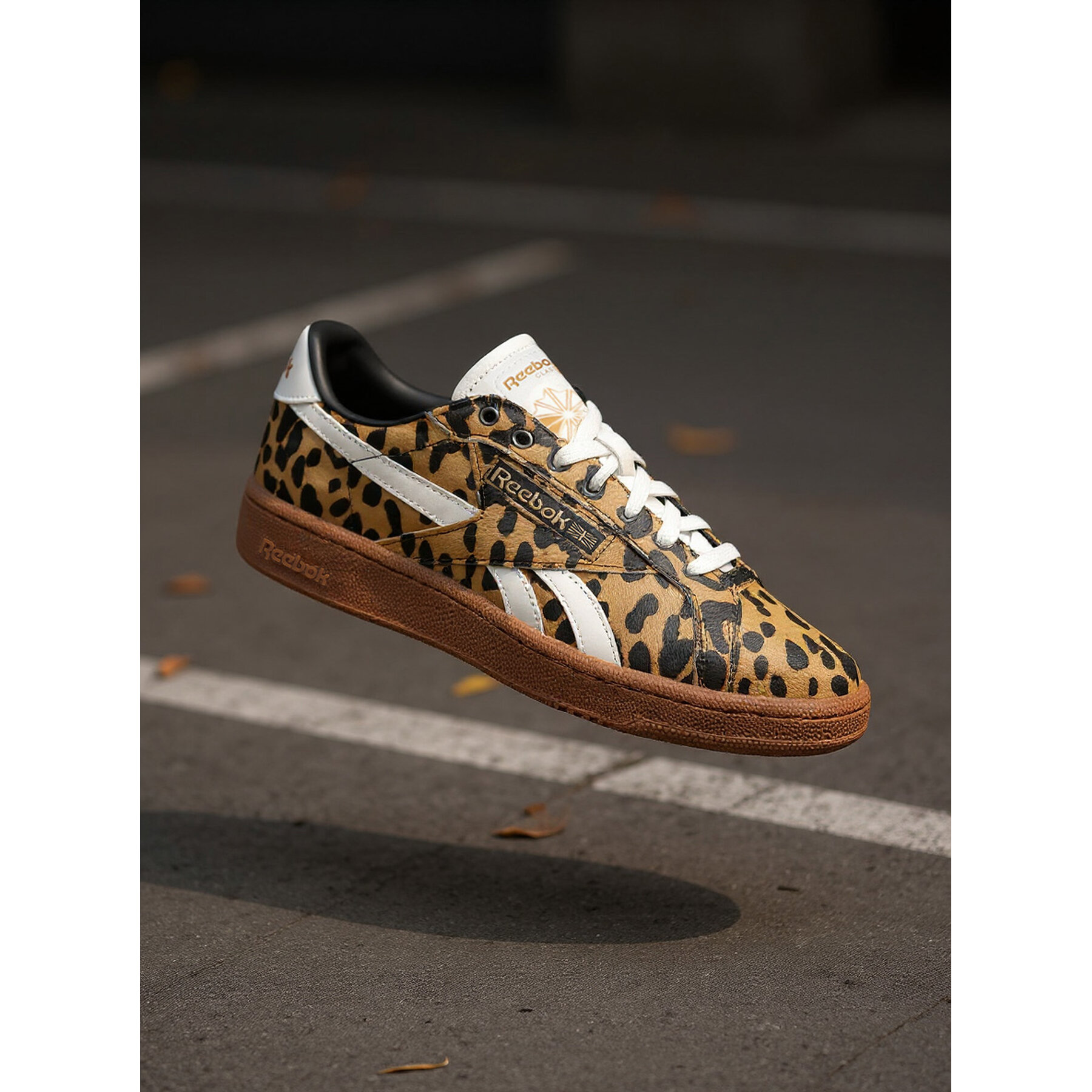 Sneakersy Reebok EO-CLUB C GROUNDS UK 100229527 Hnedá
