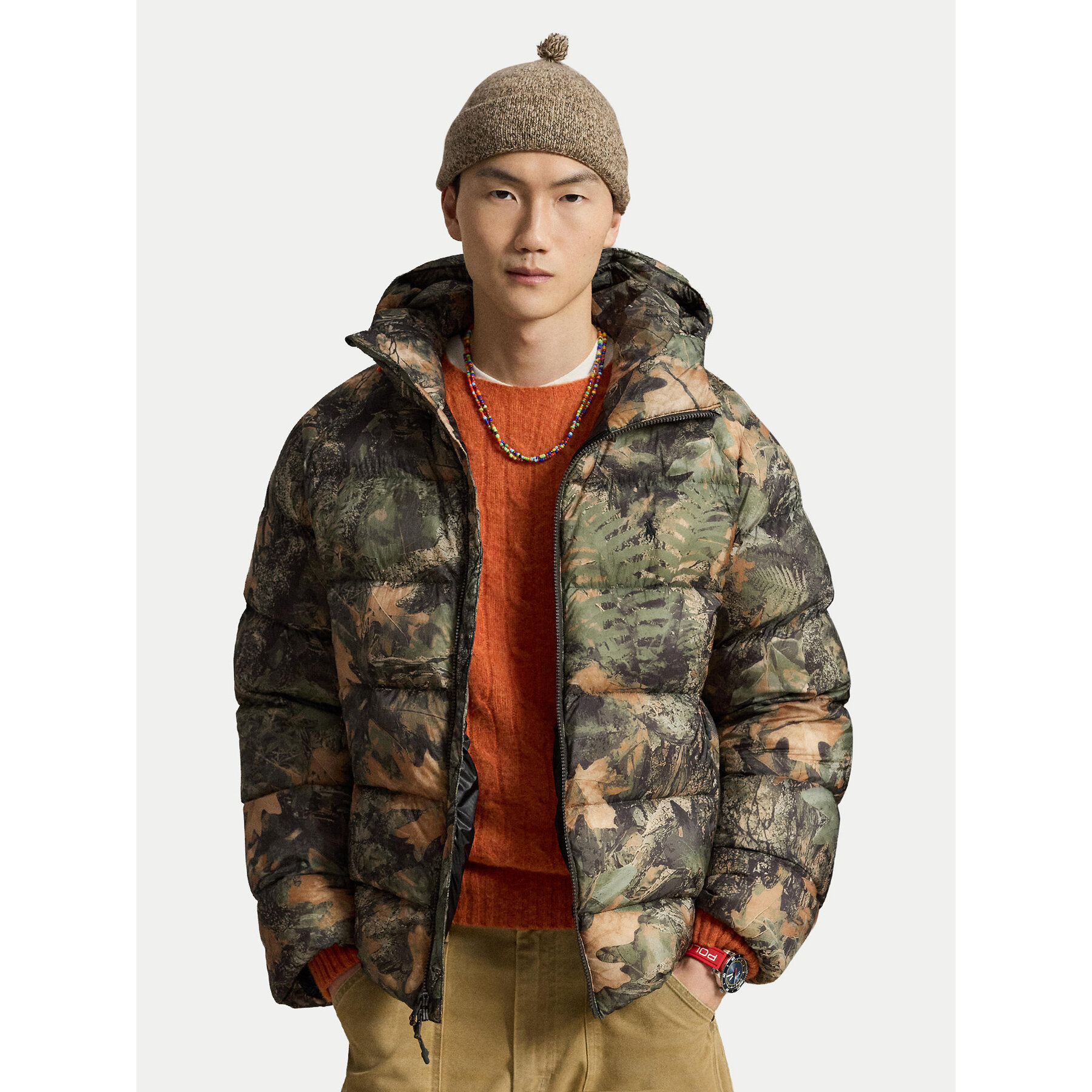 Polo Ralph Lauren Daunenjacke 710B23024001 Dunkelgrün Regular Fit