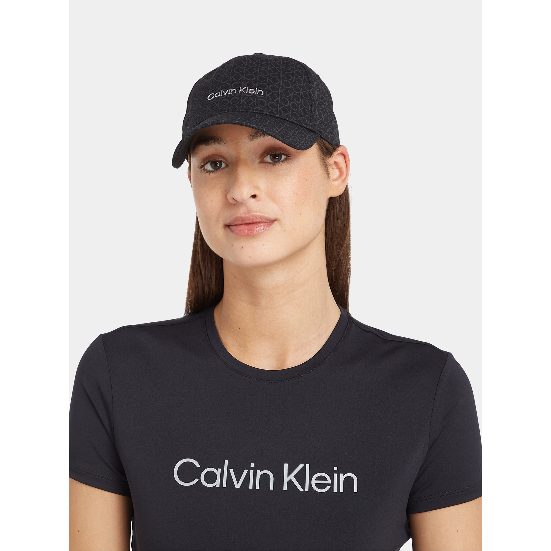 

Бейсболка Calvin Klein Ck Monogram Cap K60K611152 Ck Black BAX, Чорний