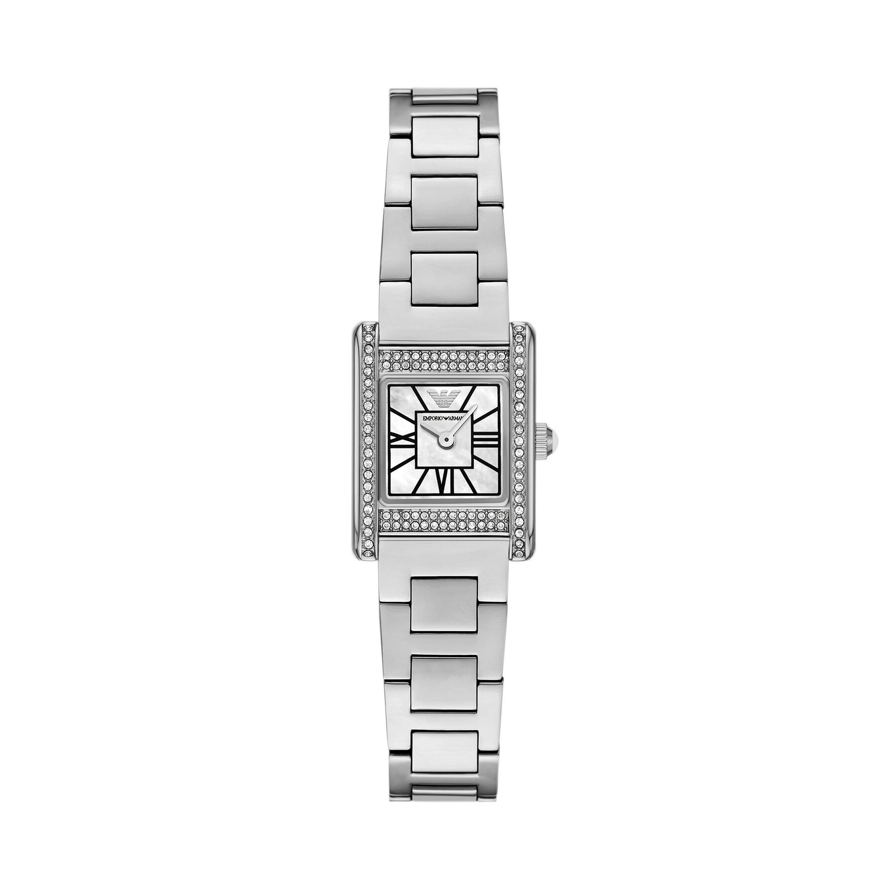 Sat Emporio Armani Mini Genni AR11662 Srebrna