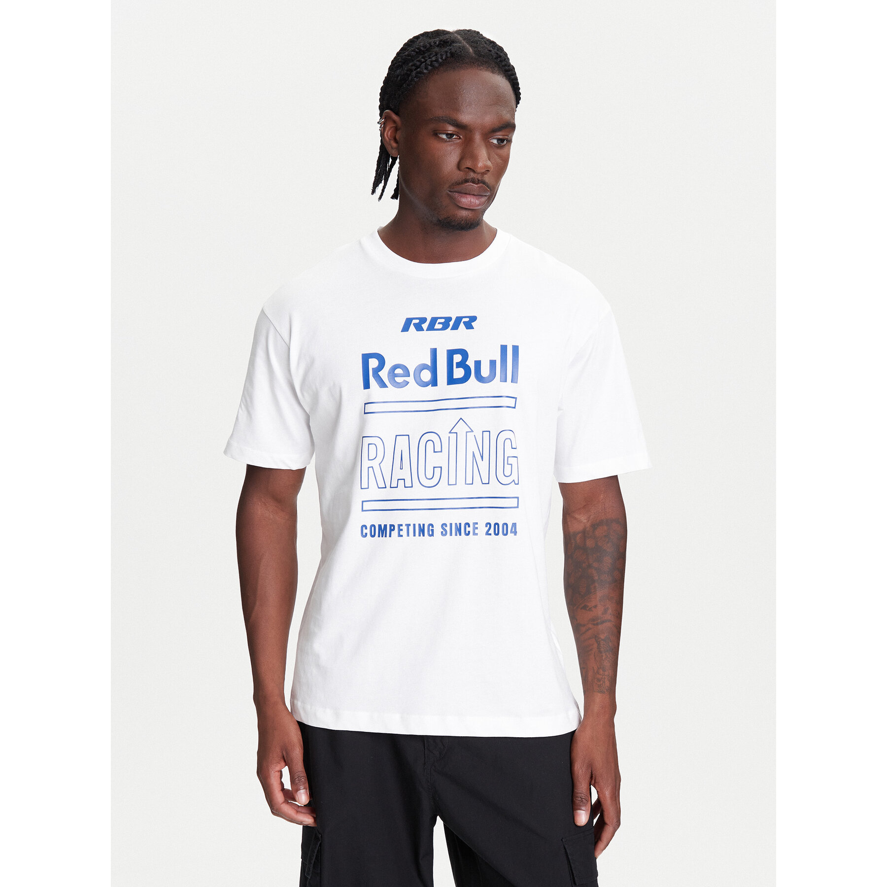 Pepe Jeans Póló Red Bull Racing History RM500020 Fehér Regular Fit