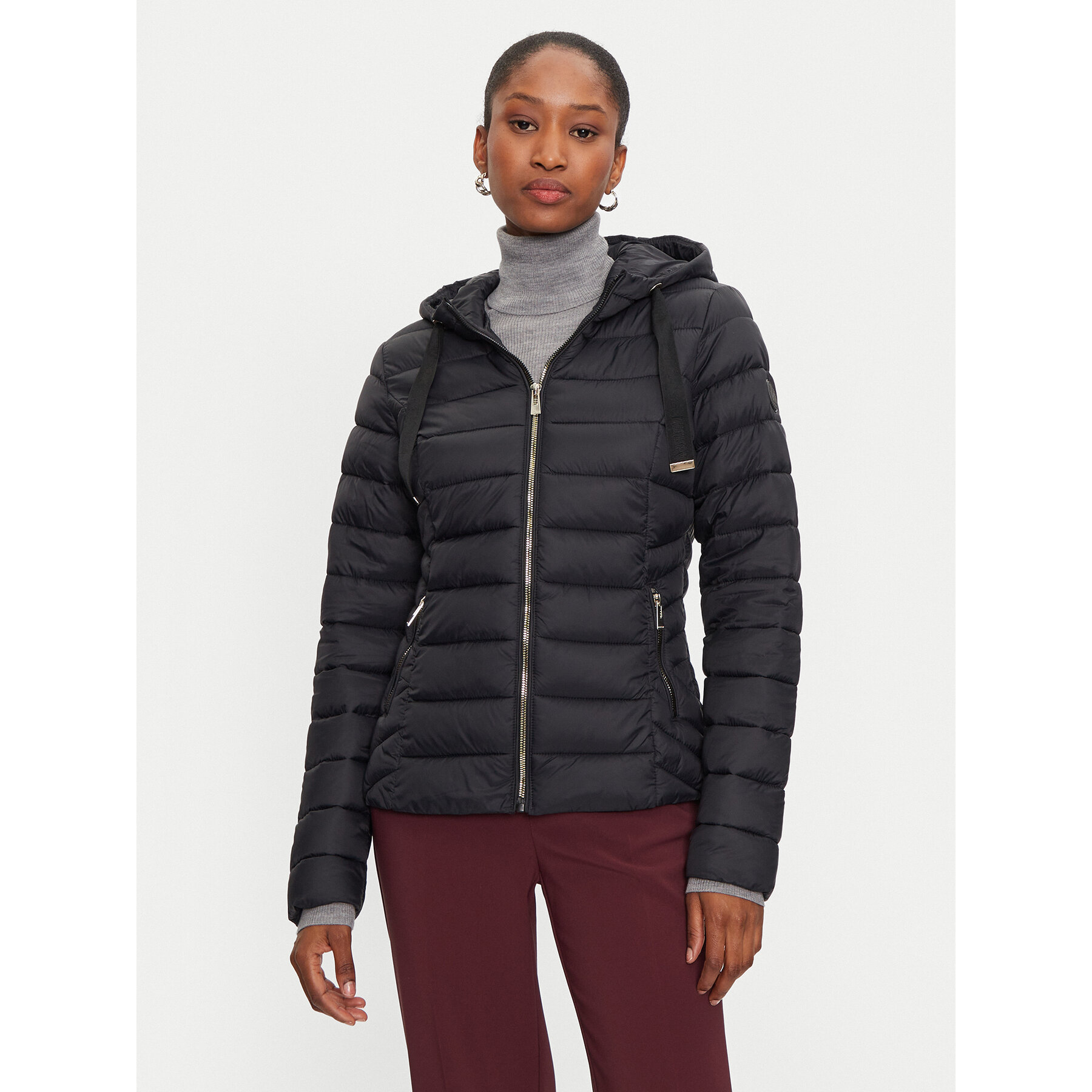 Morgan Übergangsjacke 242-GKADIA Schwarz Regular Fit