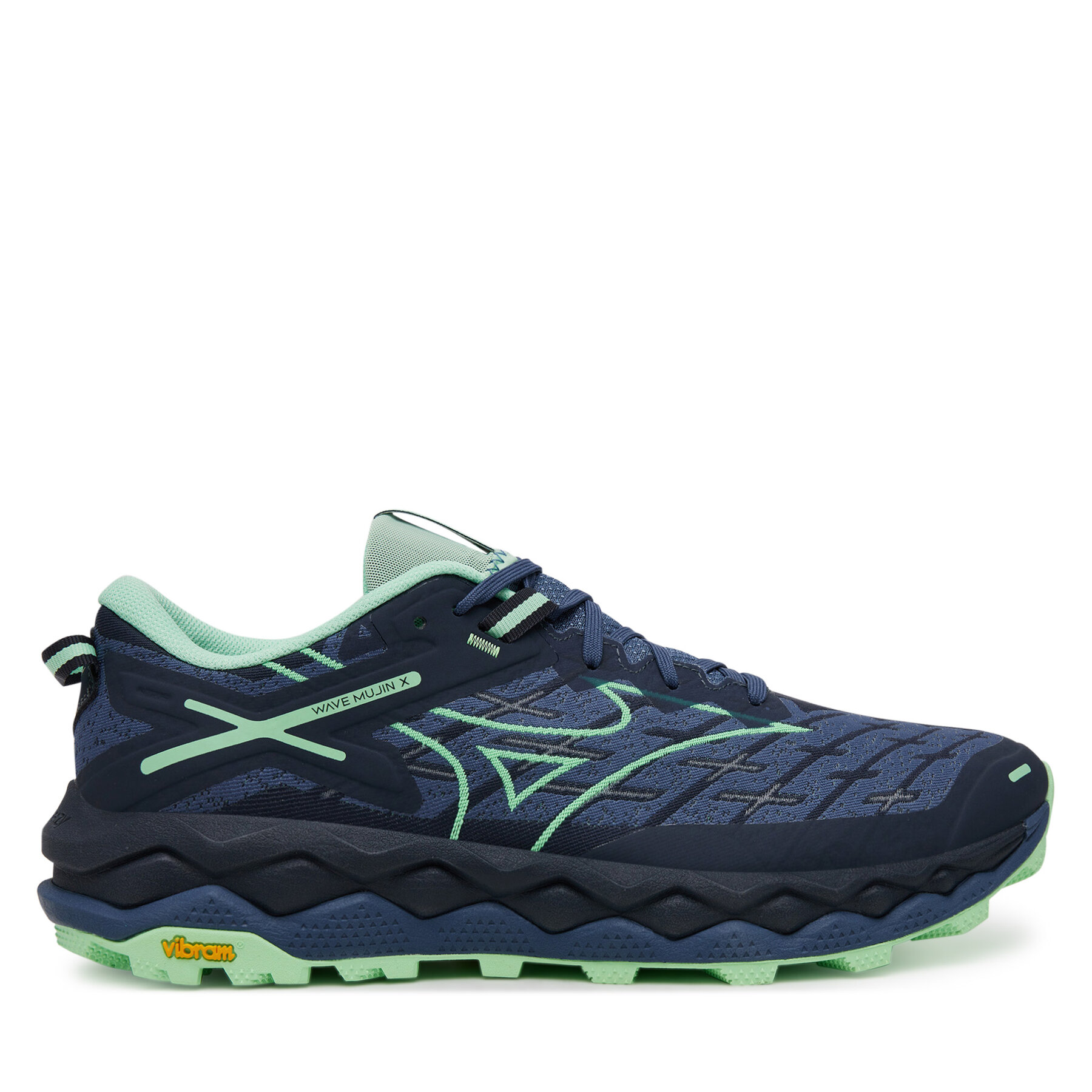 Unisex Scarpe running Mizuno, Taglia 46, Blu scuro, Wave Mujin 10 J1GJ2470, taglia : 46