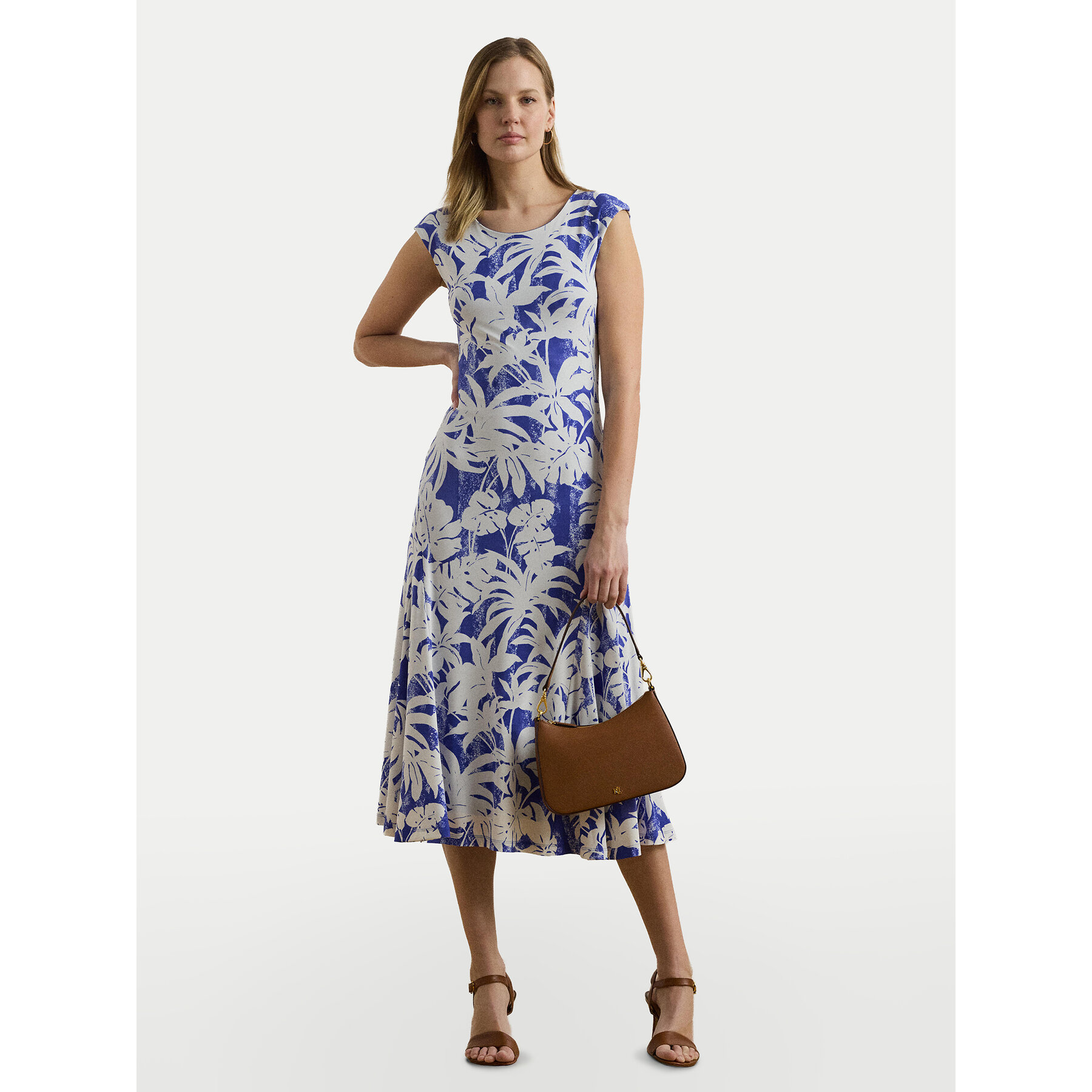 LAUREN RALPH LAUREN Kleid für den Alltag 200971078001 Blau Regular Fit