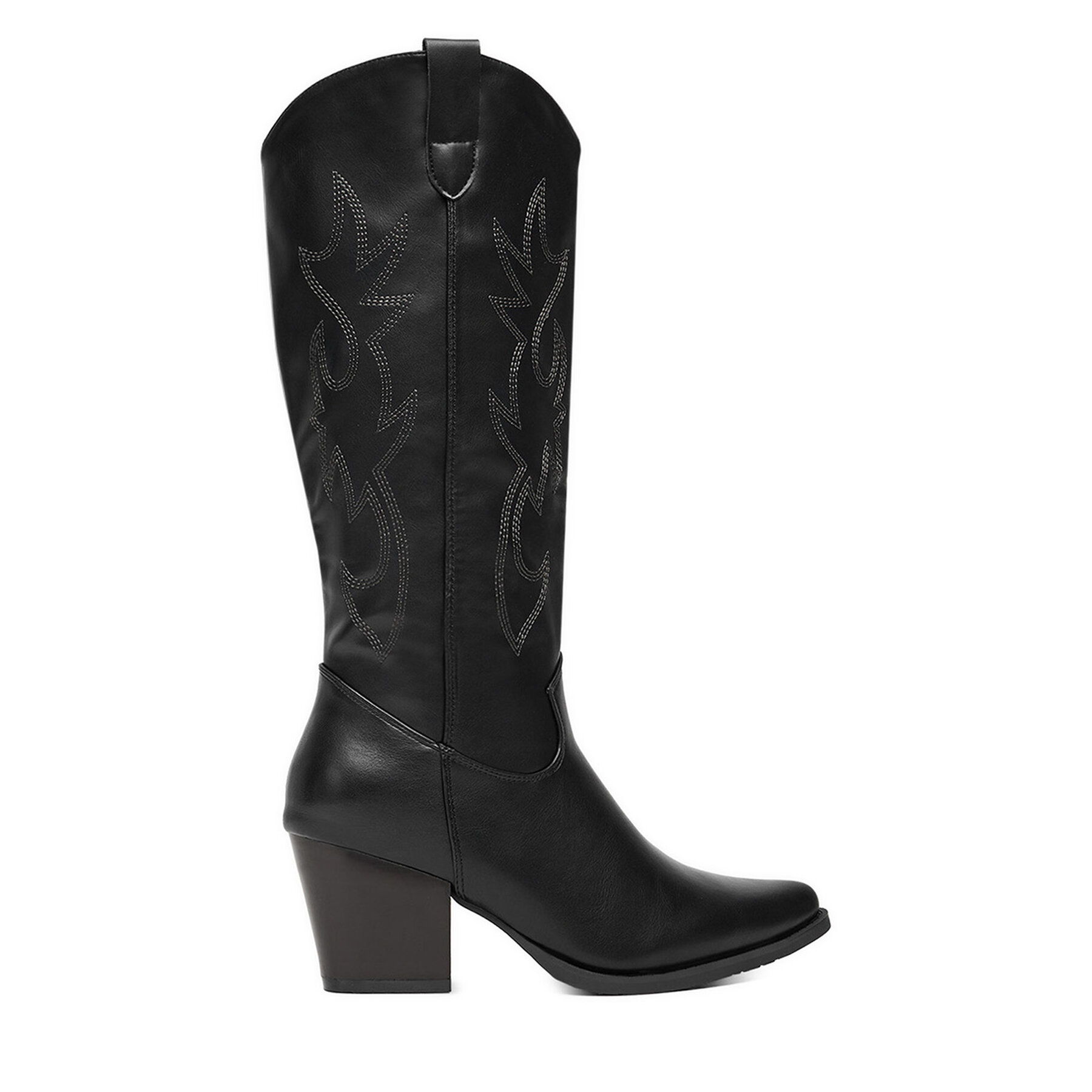 Cizme și botine cowboy DeeZee HX19051-95 Negru