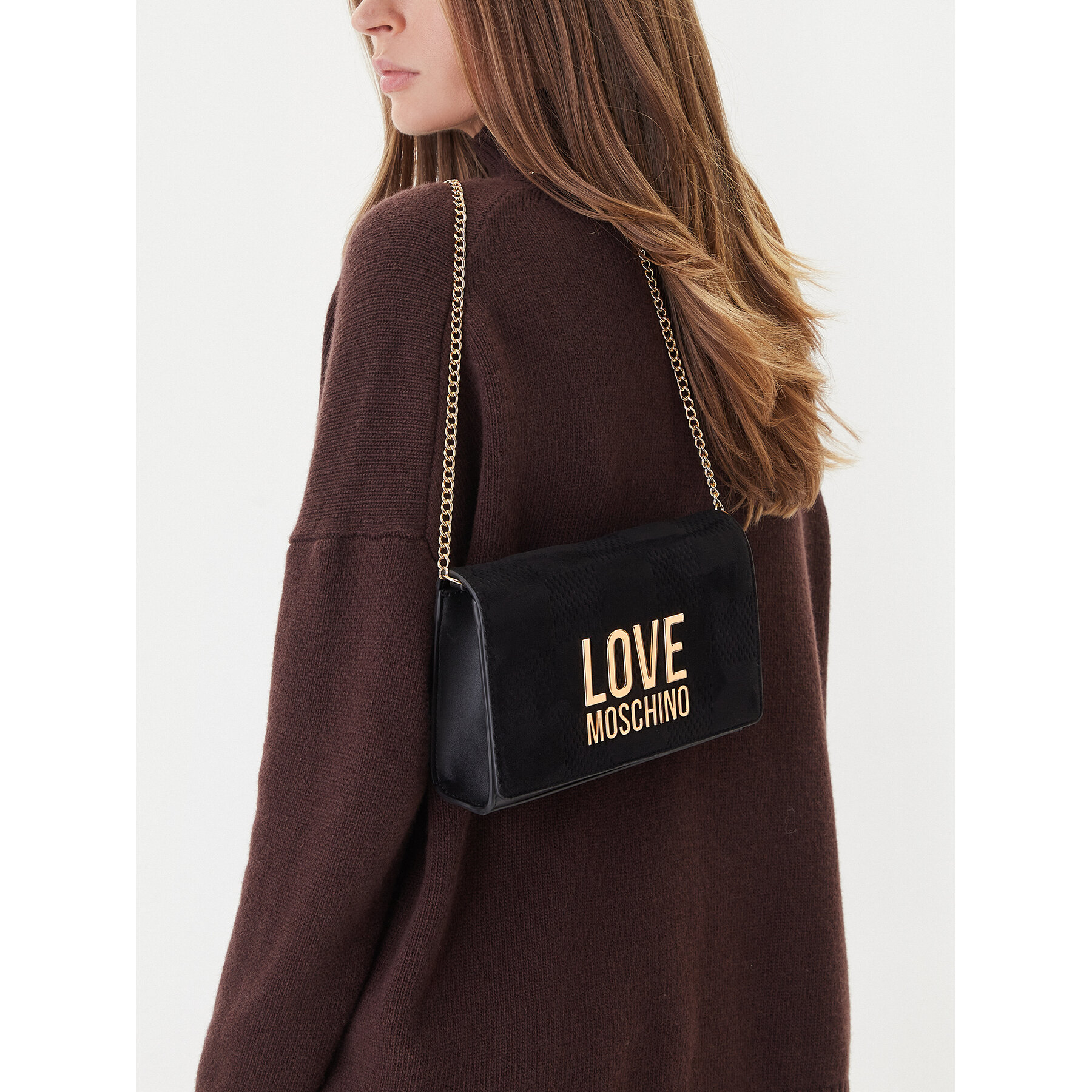 Táska LOVE MOSCHINO JC4127PP0NKB100A Fekete