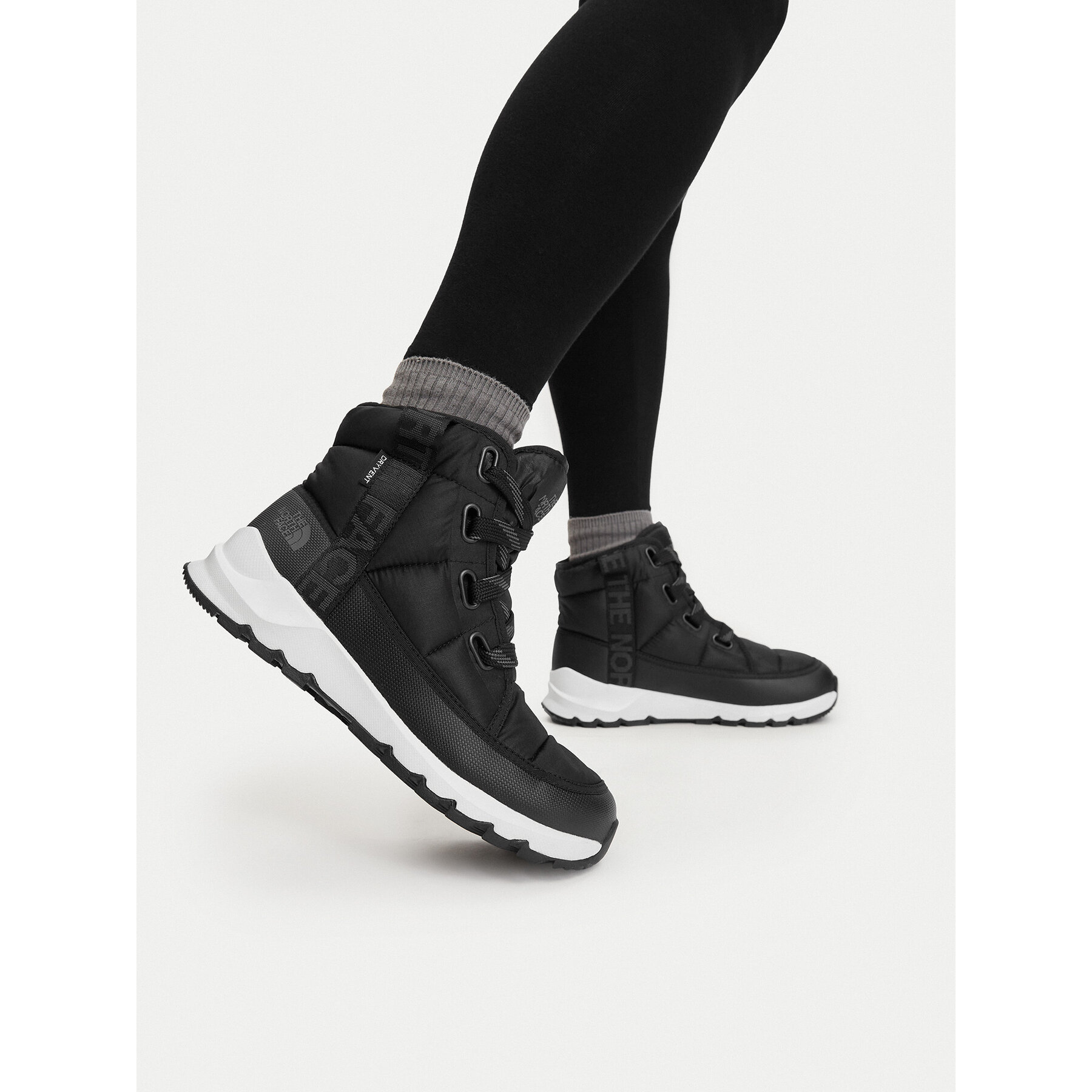 Snehule The North Face Thermoball Lace Up Luxe Wp NF0A817WKT01 Čierna