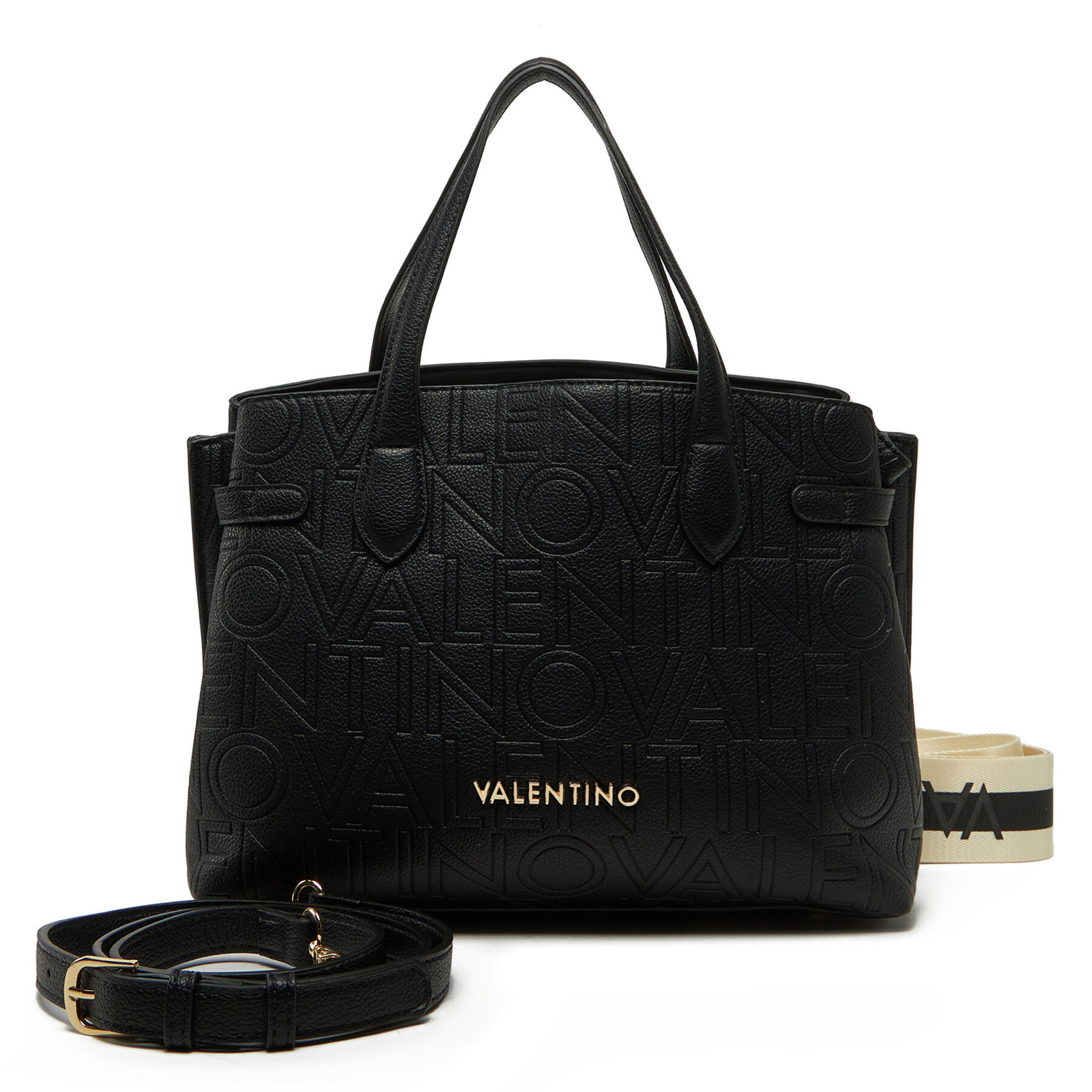 Дамска чанта Valentino Pansy VBS8PG04 Черен