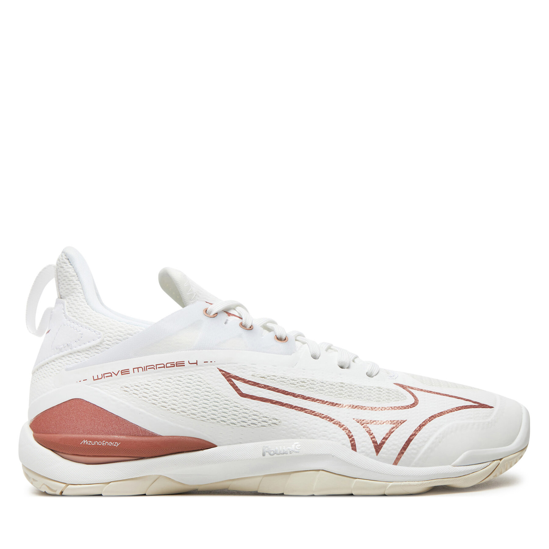 Női Teremcipők Mizuno, Méret: 38, Fehér, Wave Mirage 4 X1GB215036