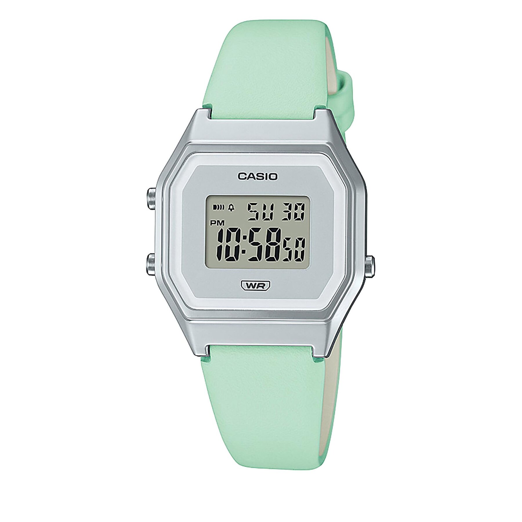 

Годинник Casio LA680WEL-3EF Green/Silver, Срібний