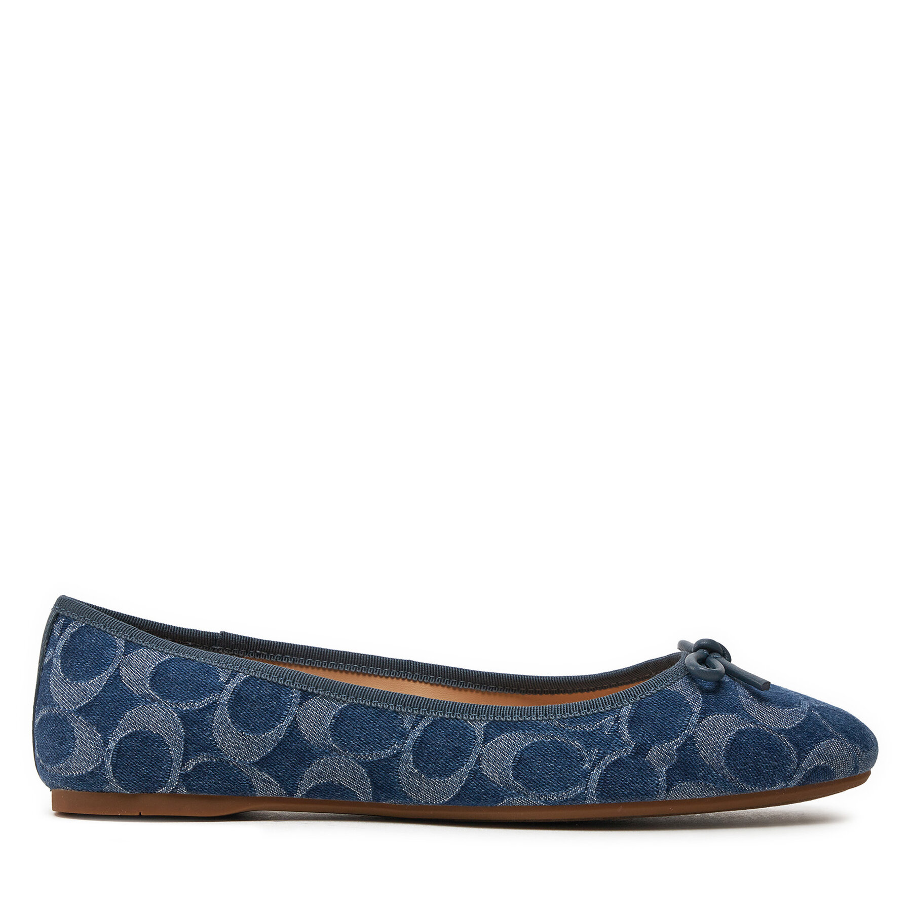 Damen Ballerinas Coach, Schuhgröße 38, Blau, Abigail CS065
