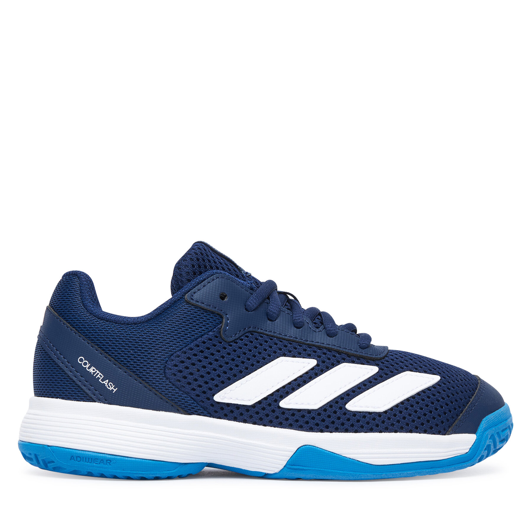 Tenisové topánky adidas Courtflash Tennis Shoes Kids KK3857 Tmavomodrá