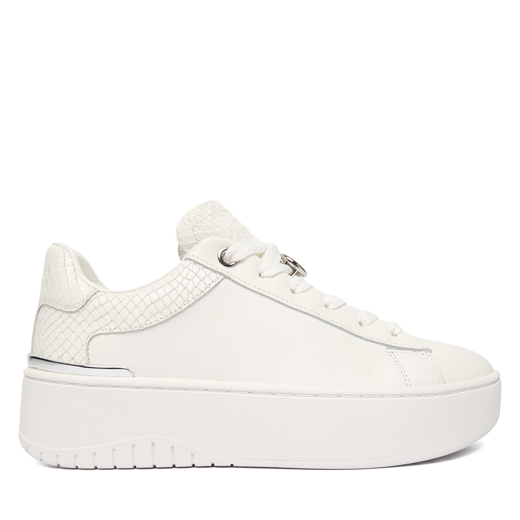 Sneakersy MICHAEL Michael Kors Dottie 43R6DTFS1L Biela