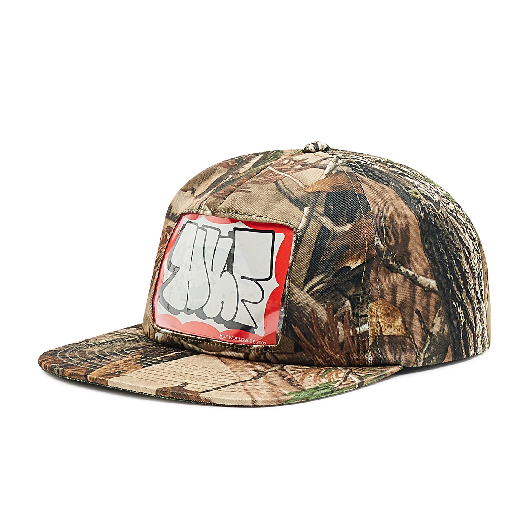 Καπέλο Jockey HUF One Window Camo Snap HT00641 Καφέ