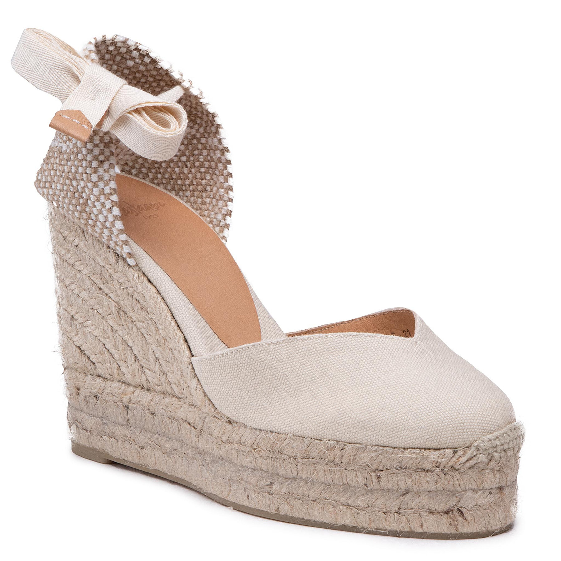 Dámske Espadrilky Castañer, Rozmer: 41, Biela, Chiara/8ED/001 020992-203-35