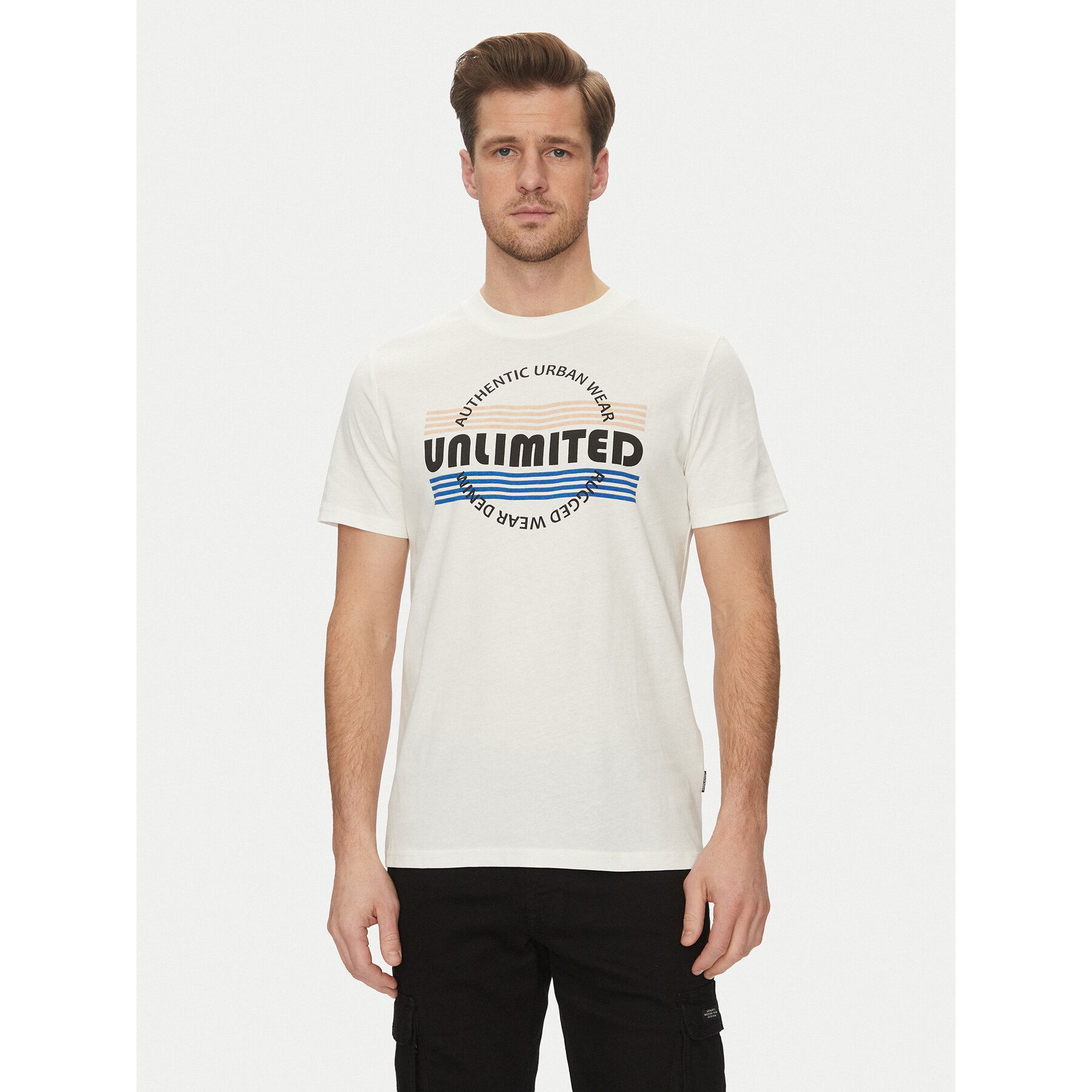 Blend Blend T-Shirt 20718276 Λευκό Regular Fit