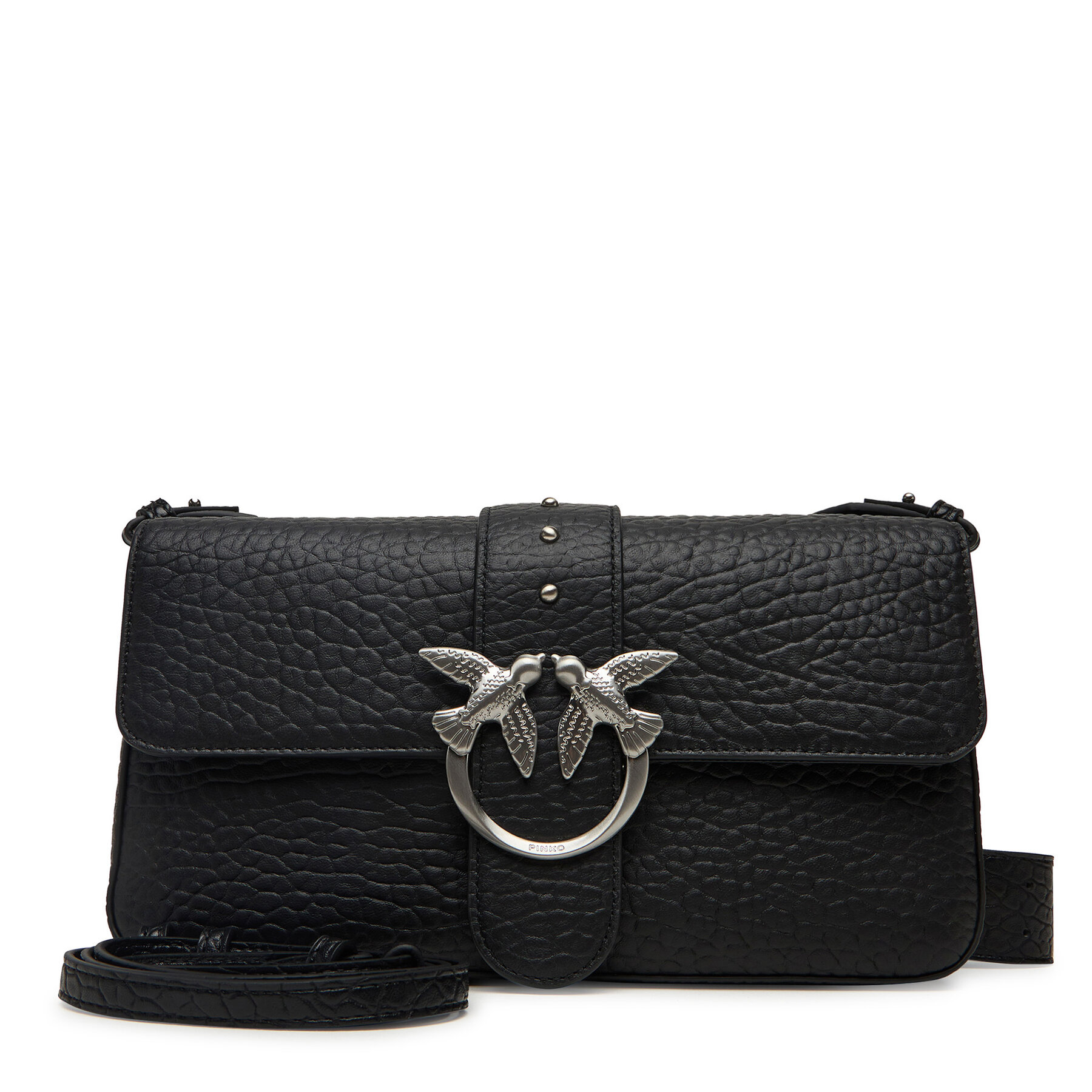Geantă PINKO Love One Classic Slouchy Fl Al 25-26 PLTT 104524 A2JU Negru