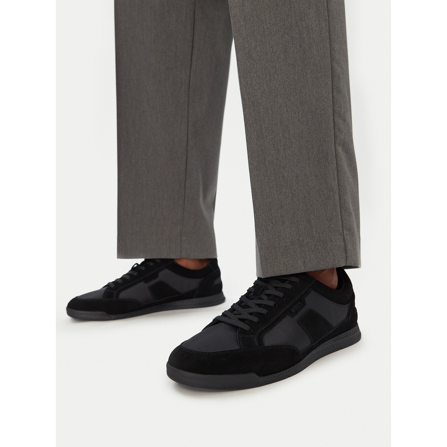 Sneakersy BOSS Nitan 50557883 Čierna